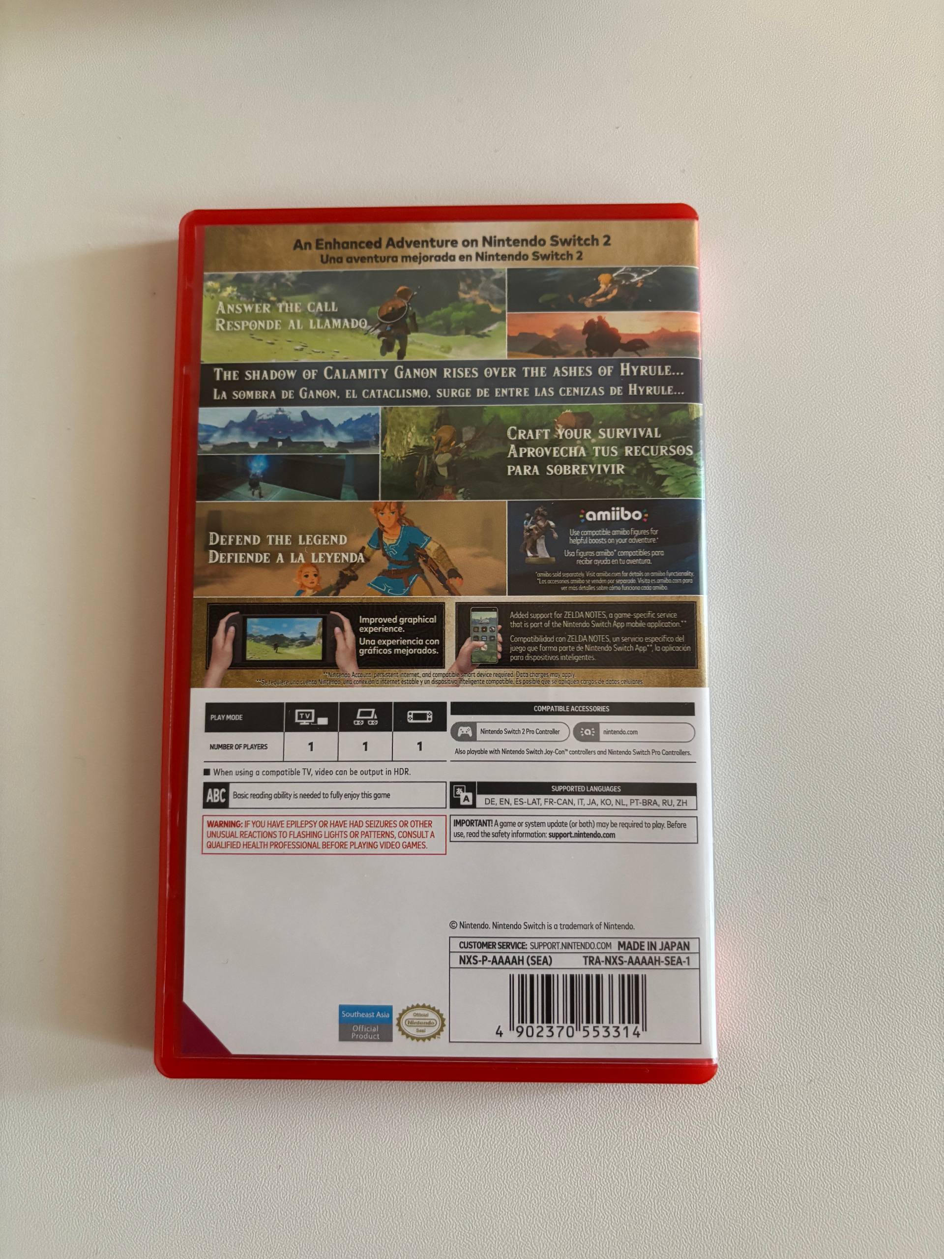 The Legend of Zelda: Breath of the Wild (Nintendo Switch)
