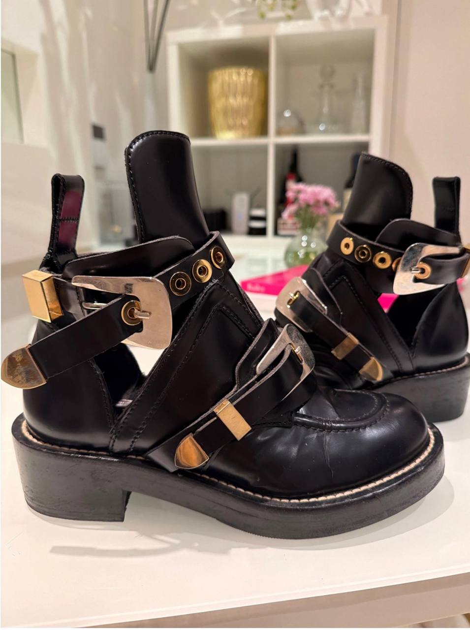 Ботинки Balenciaga Ceinture boots, размер 36.5