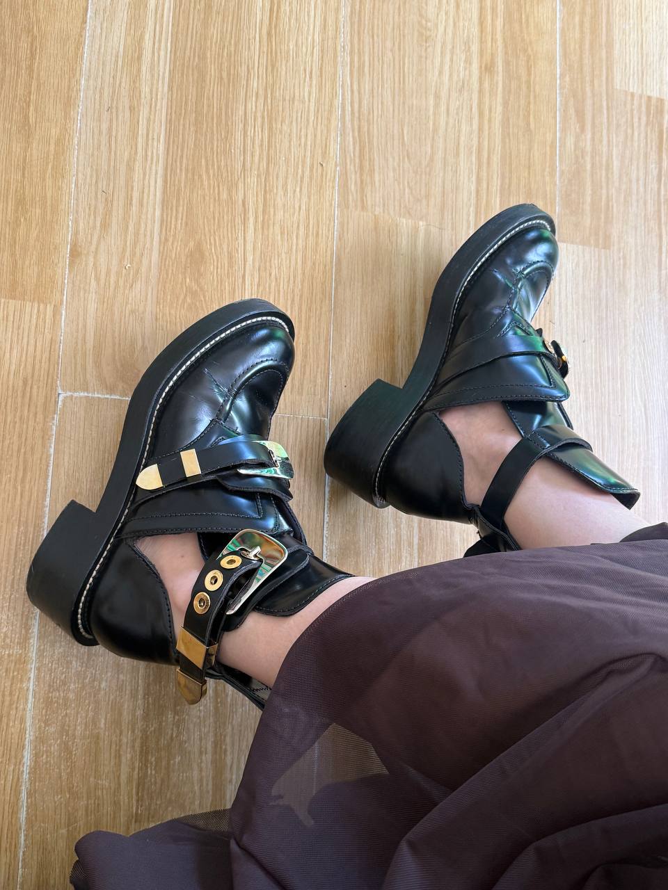 Ботинки Balenciaga Ceinture boots, размер 36.5