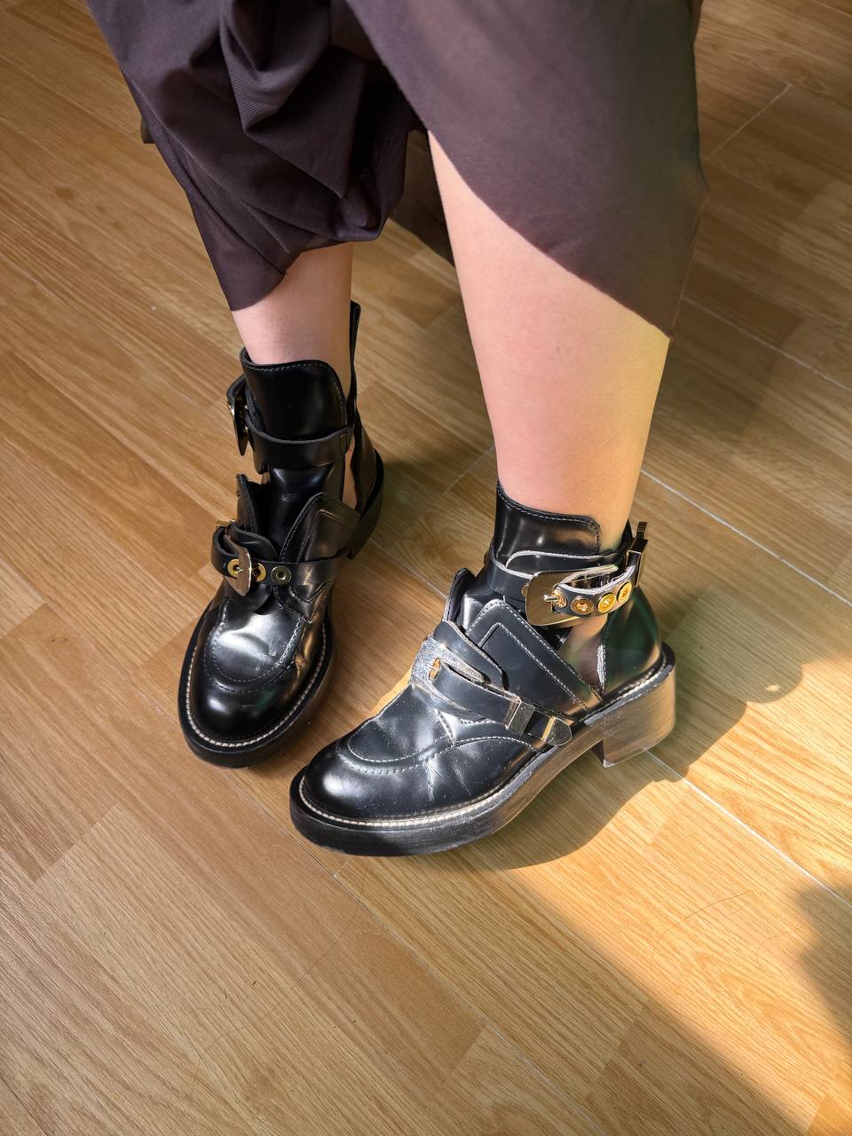 Ботинки Balenciaga Ceinture boots, размер 36.5