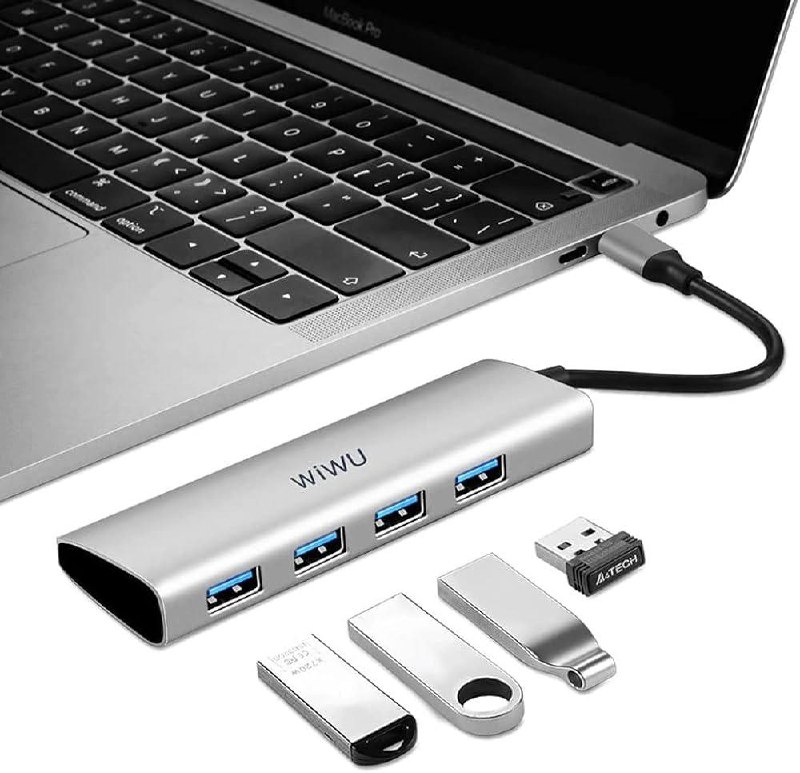 USB-C хаб WIWU Alpha A440G 4-в-1