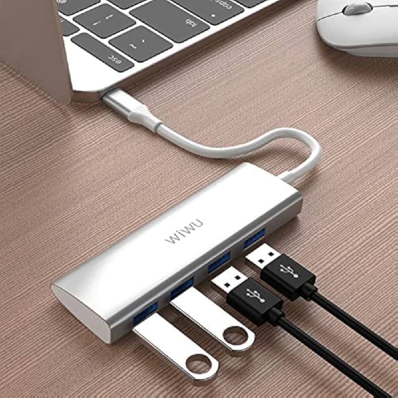 USB-C хаб WIWU Alpha A440G 4-в-1