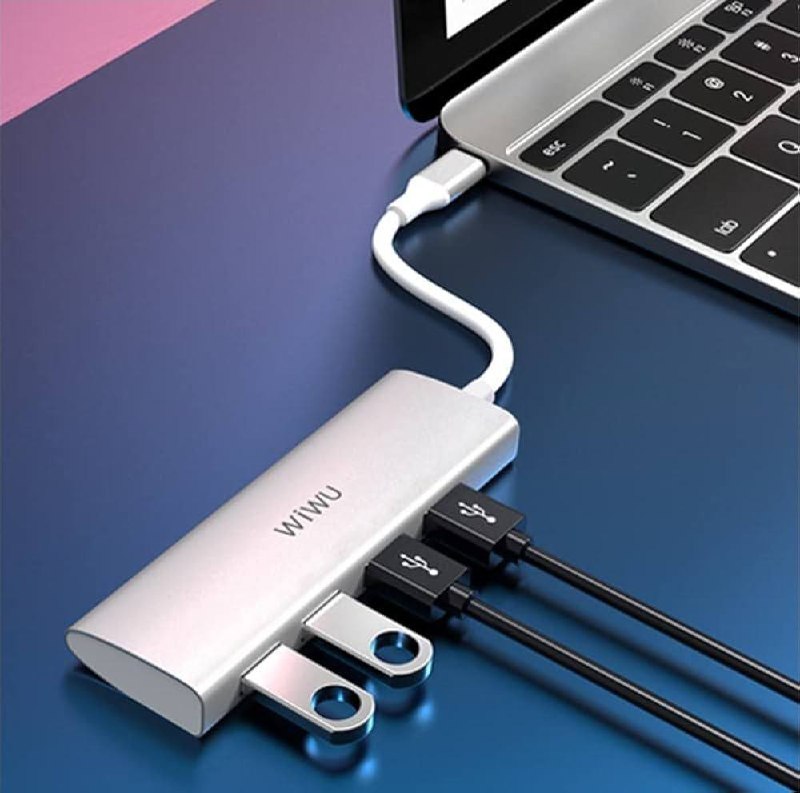 USB-C хаб WIWU Alpha A440G 4-в-1