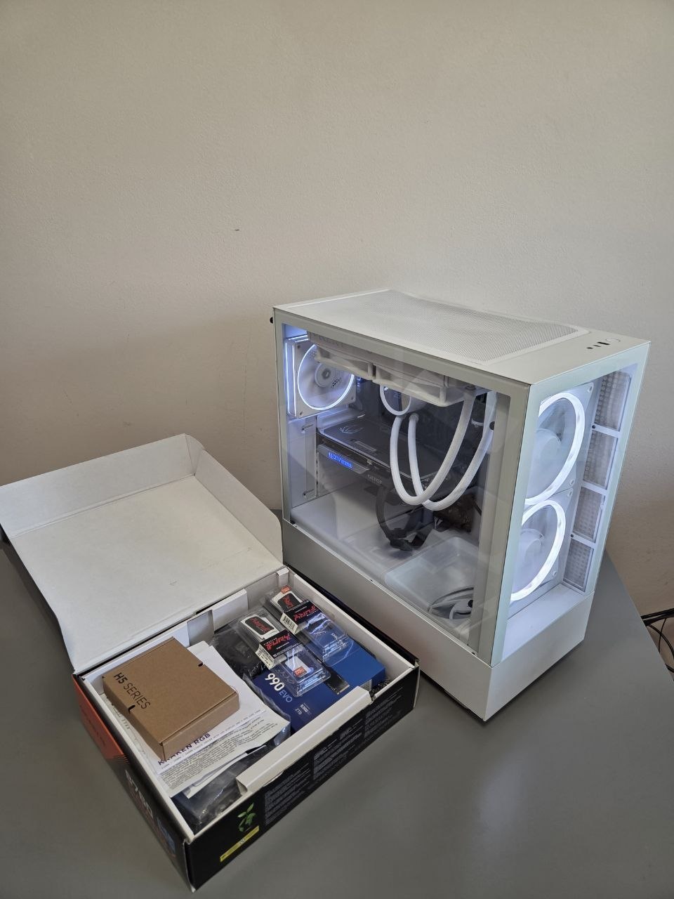 Игровой ПК: Intel i7-14700KF, RTX 4070 Super, 32GB DDR5, 2TB Samsung 990