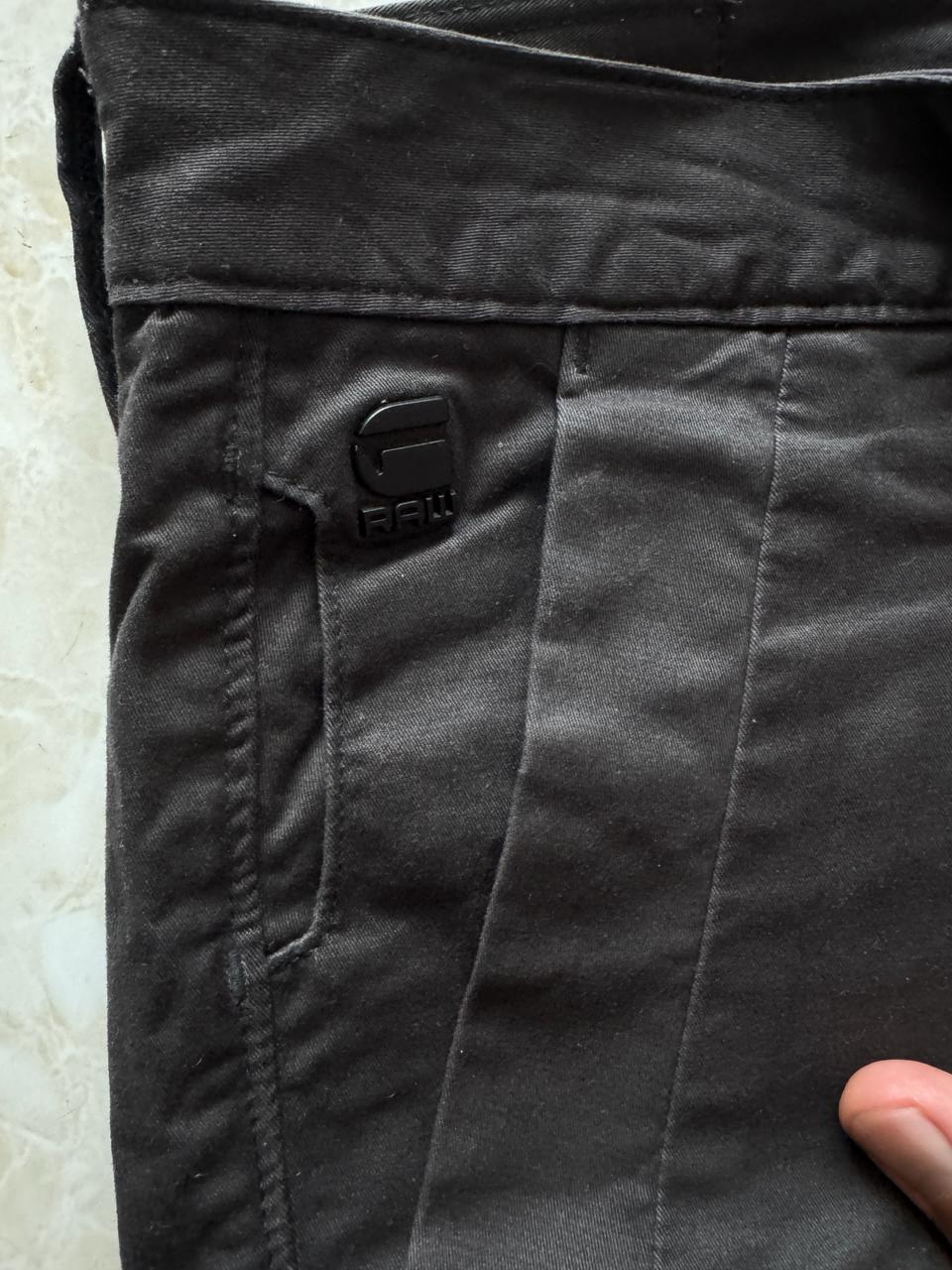 G-Star Men's Raven Brown Valdo Bronson 1/2 Shorts