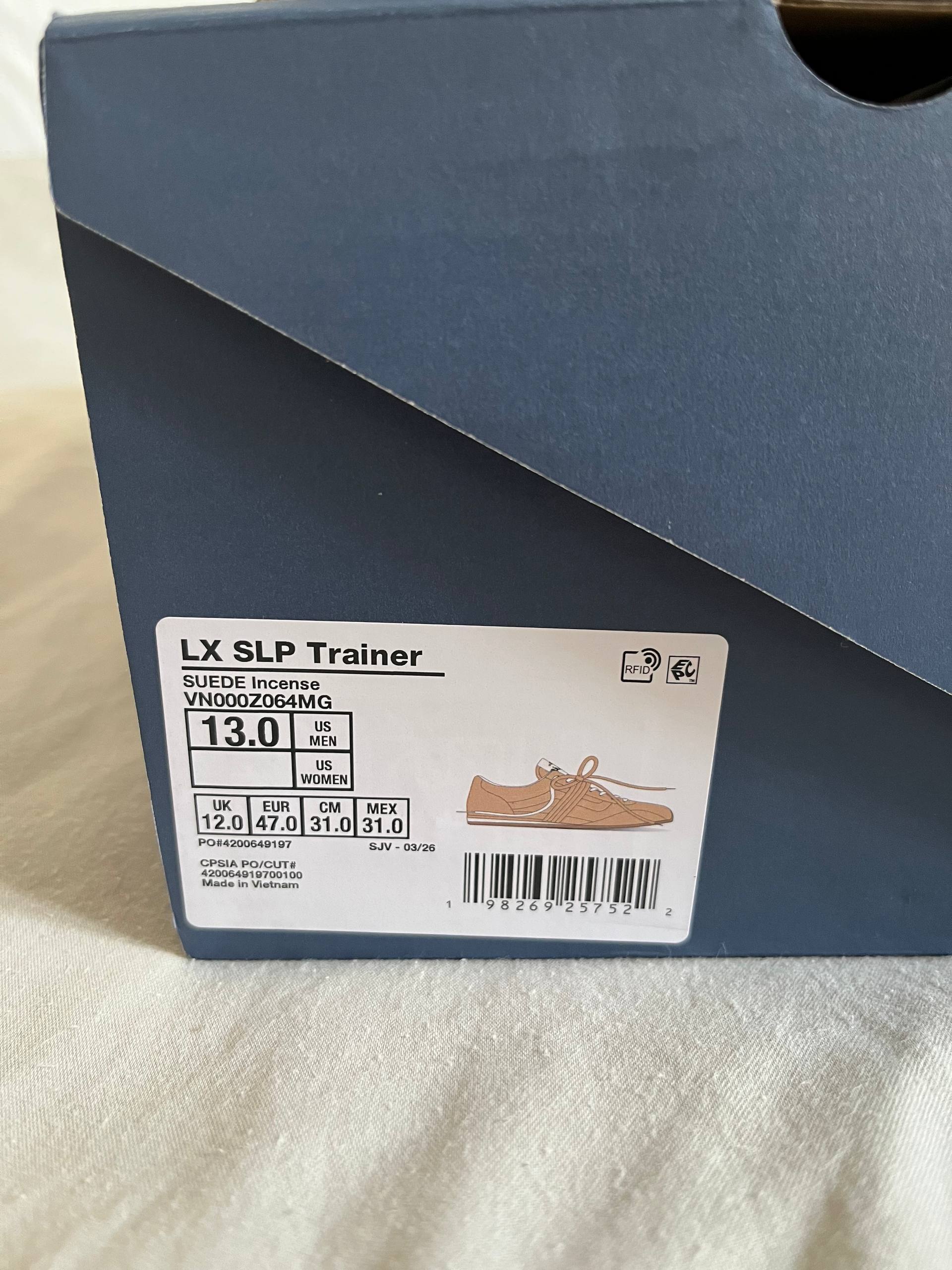 Кроссовки Vans Super Lowpro LX SLP, размер 13 US