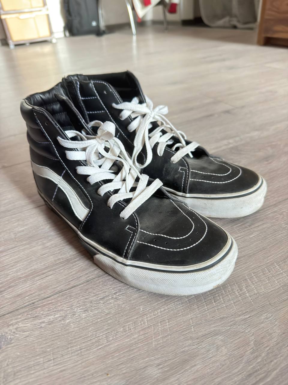 Vans Sk8-Hi Black/White, размер 43