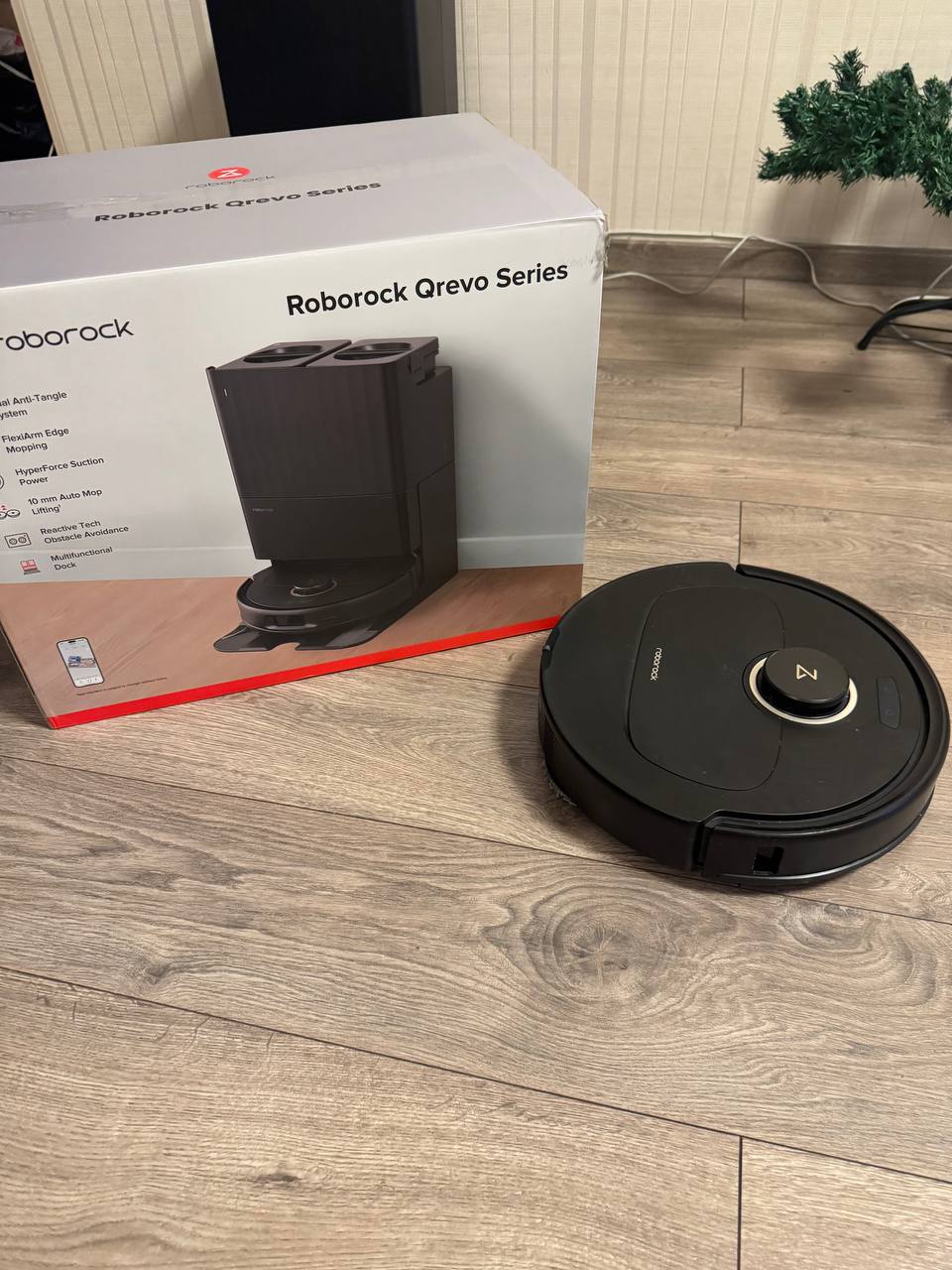 Робот-пылесос Roborock Qrevo 5AE Black