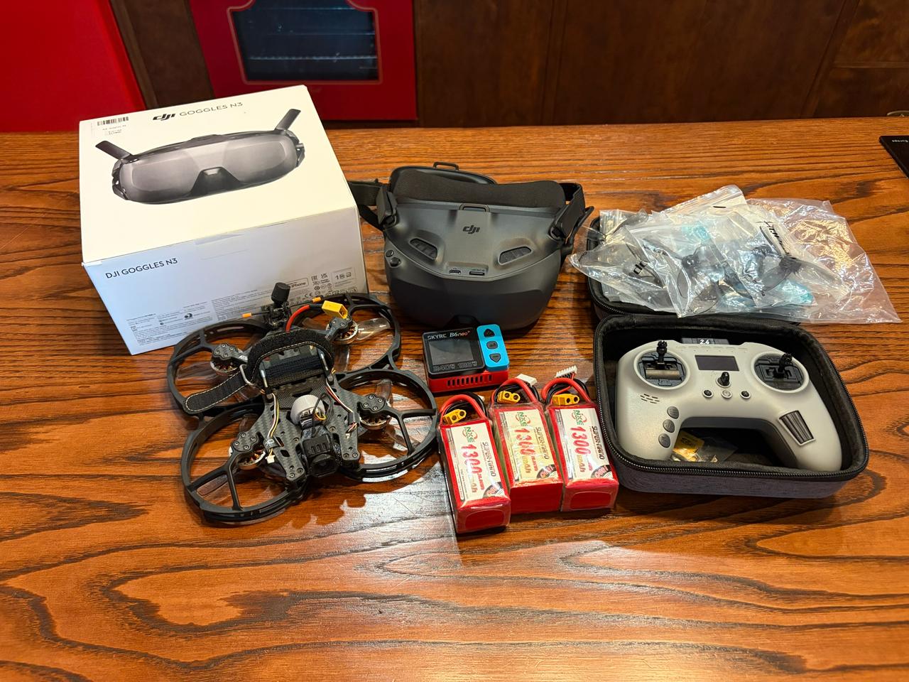 FPV комплект GEPRC CineLog35 V2 + DJI O4 + Goggles N3 + ELRS