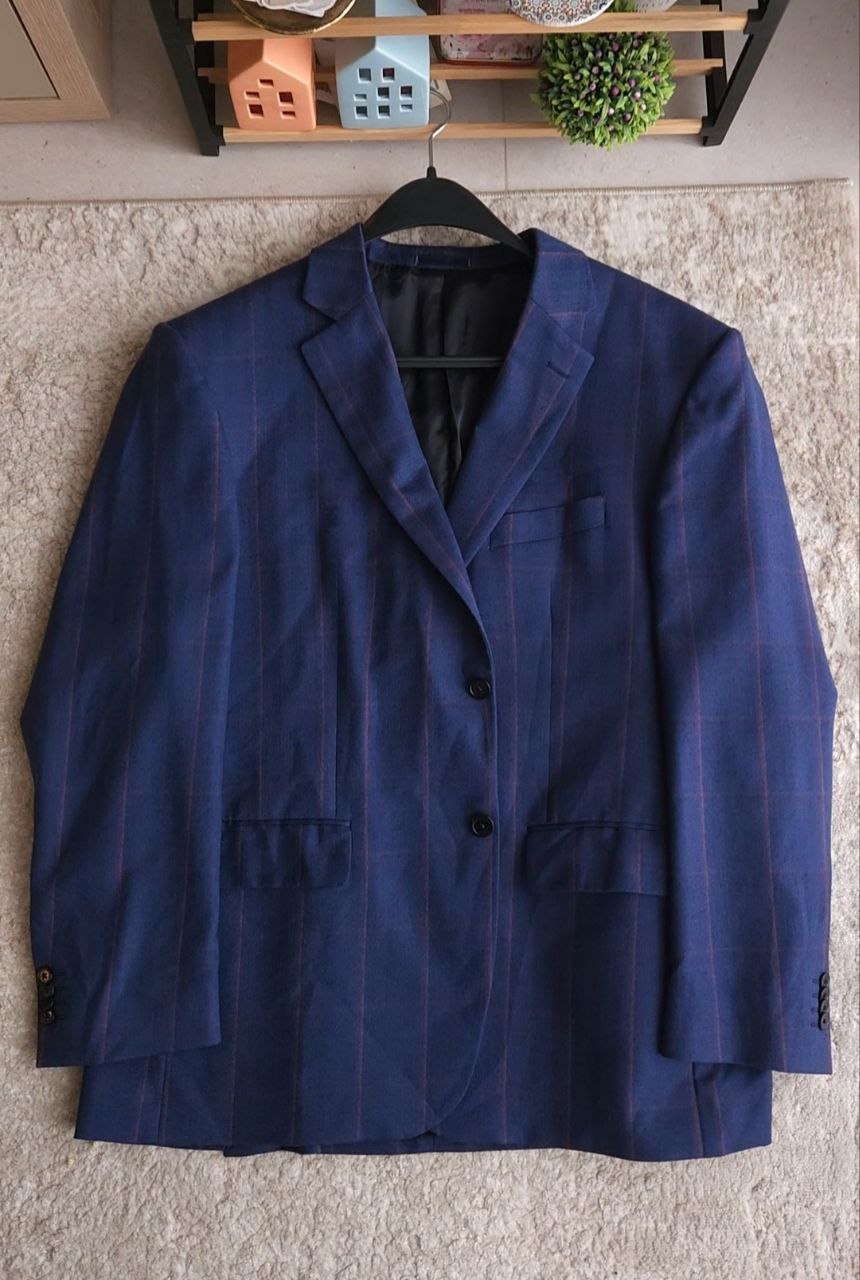 Мужской пиджак SCABAL из 100% кашемира, XXL