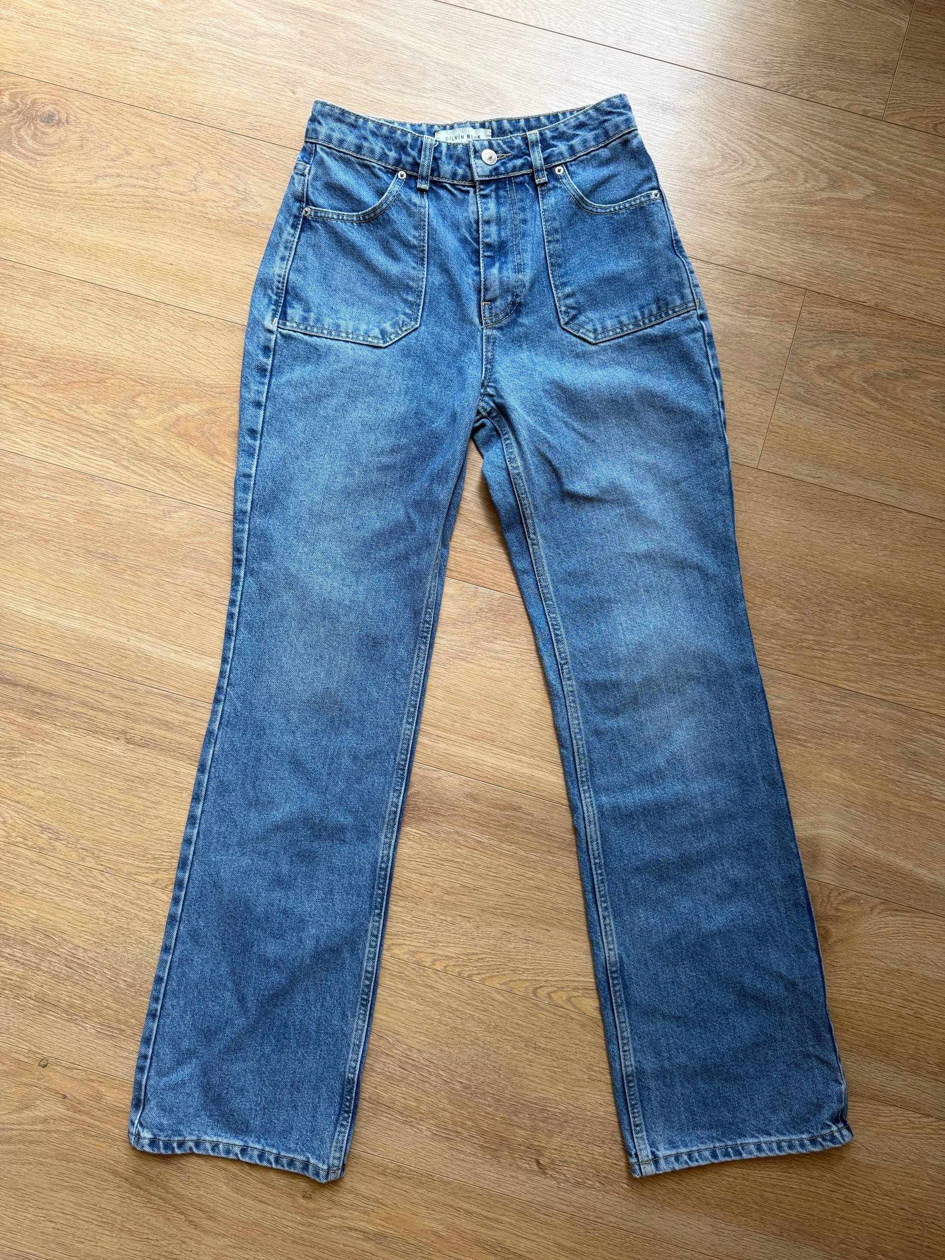 Джинсы Dilvin Blue, EU36, высокая посадка