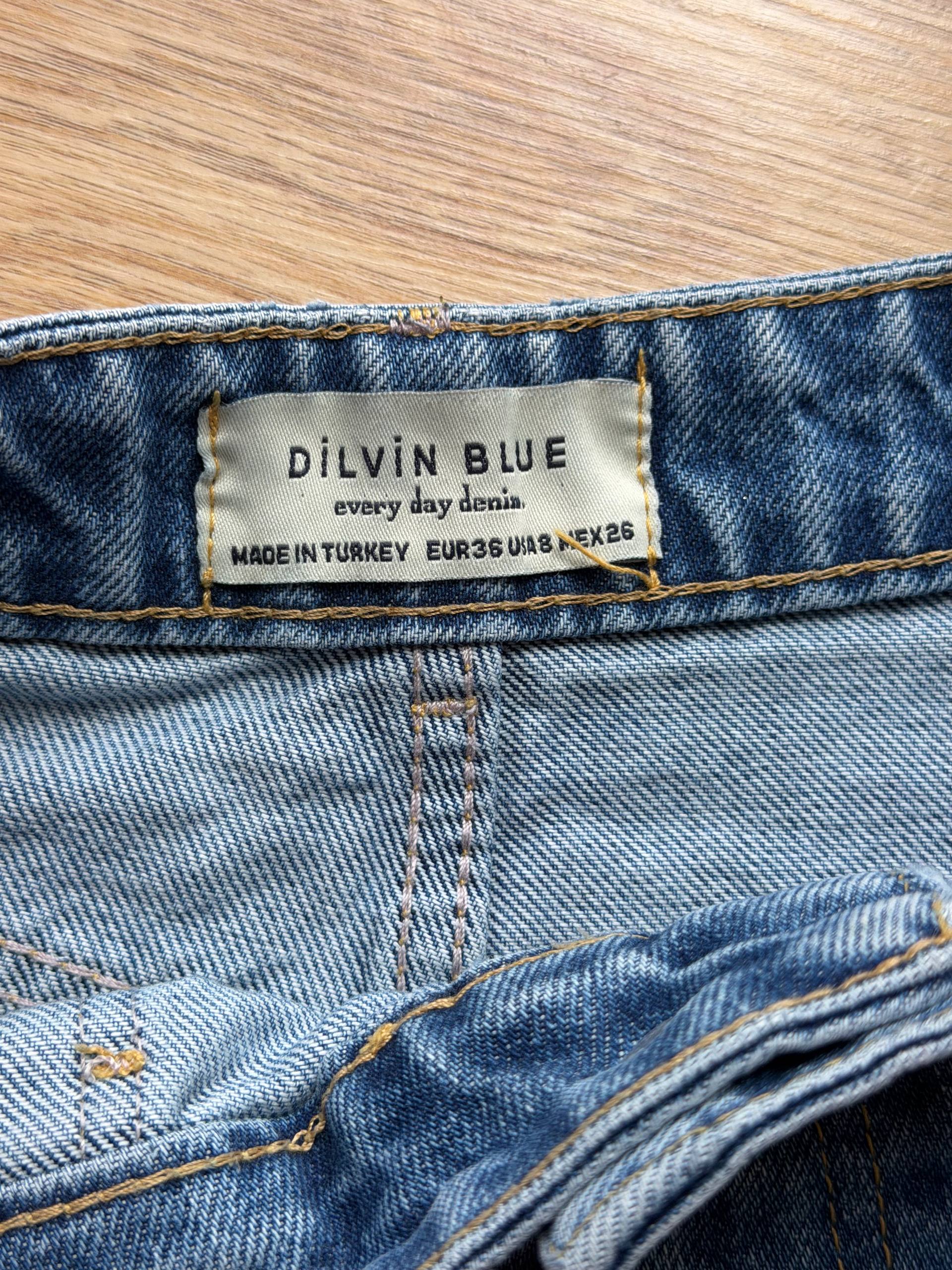 Джинсы Dilvin Blue, EU36, высокая посадка