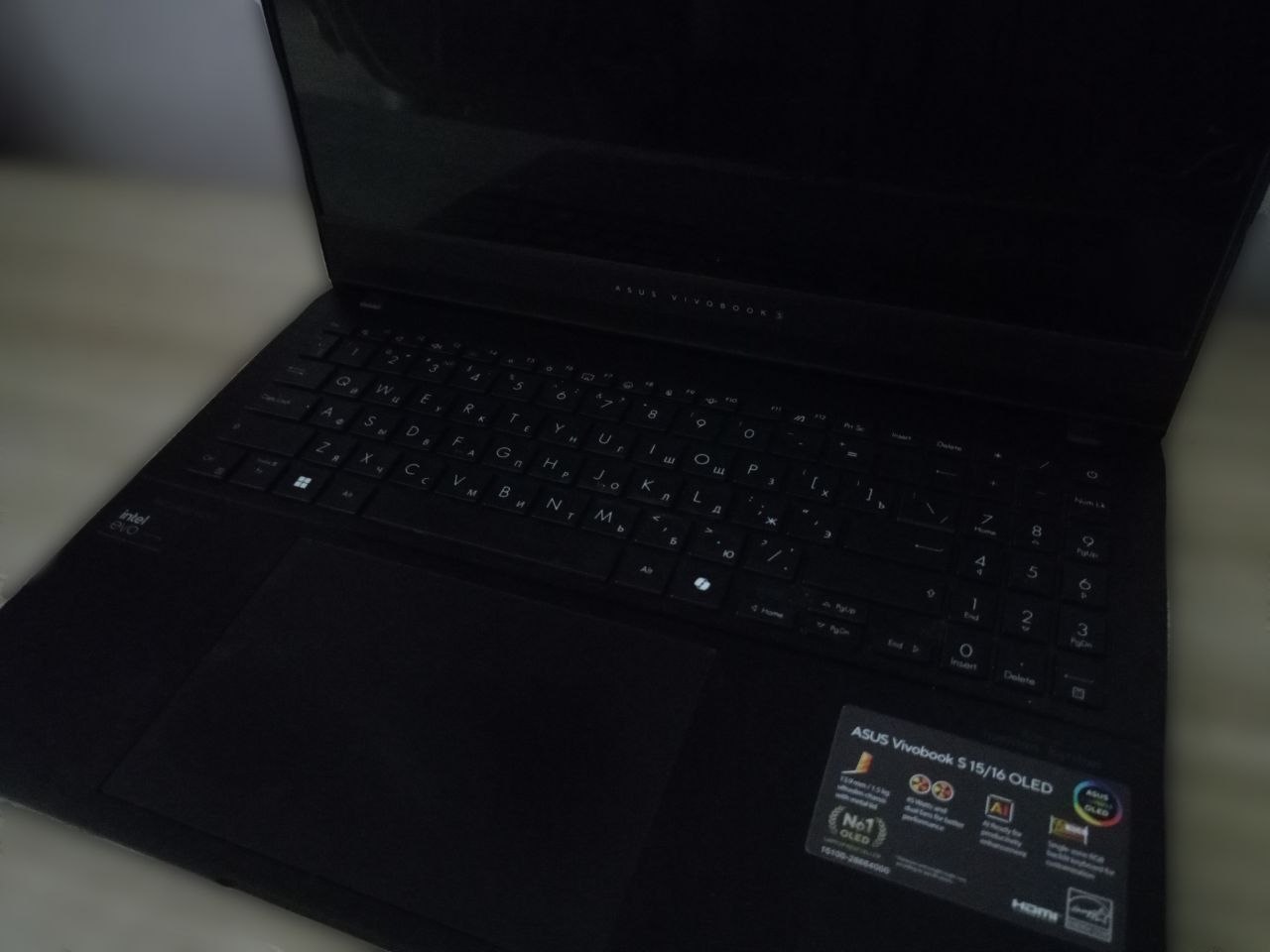 Ноутбук ASUS Vivobook S 15 OLED (Intel Core Ultra 5 125H, 16GB, 512GB)