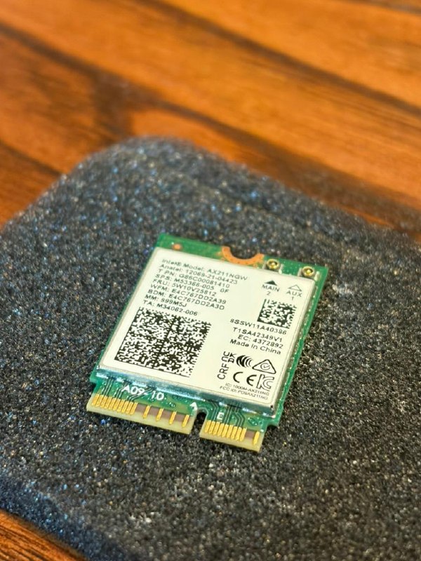 Wi-Fi / Bluetooth модуль Intel AX211