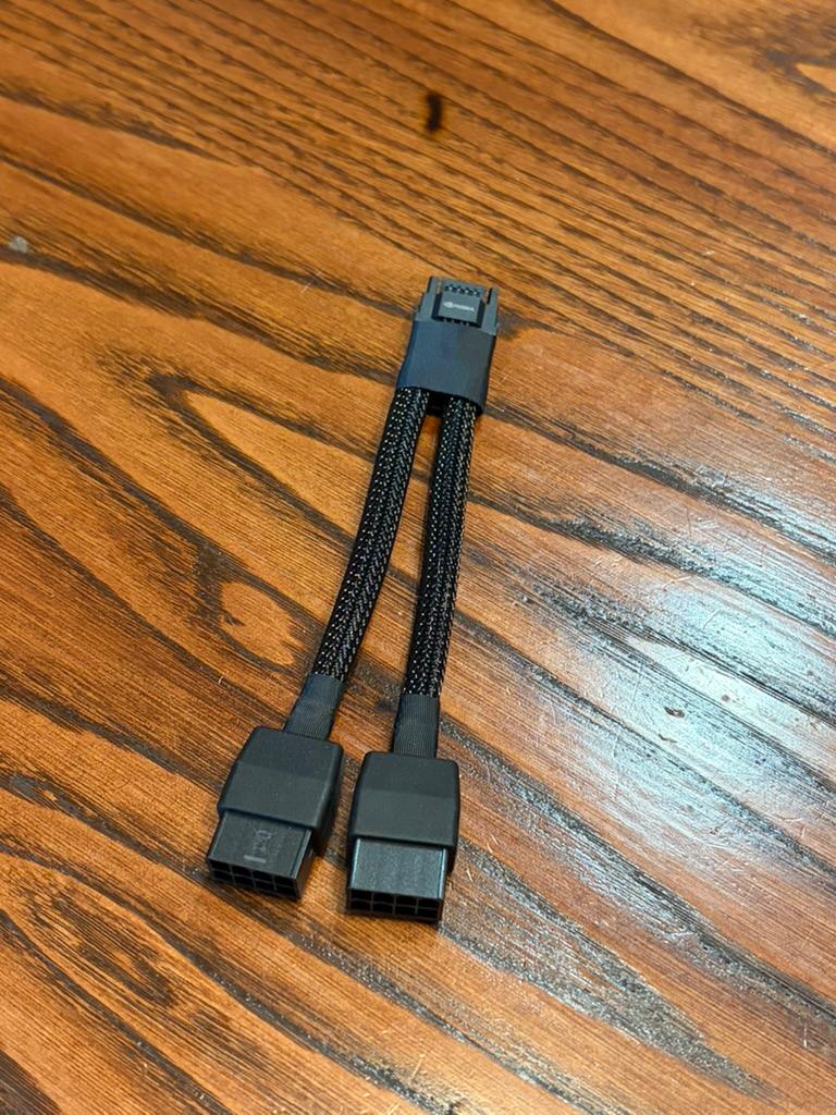 Переходник питания для видеокарты 2×8-pin → 12VHPWR