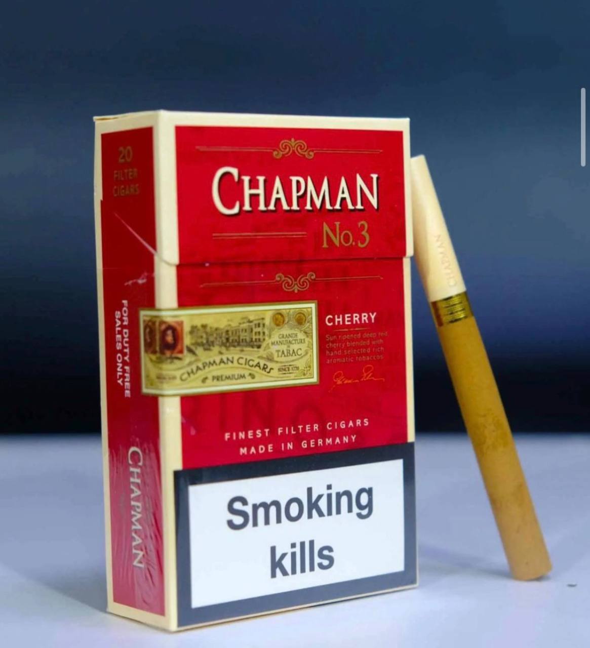 Сигареты Chapman Cherry (22 пачки, толстые)