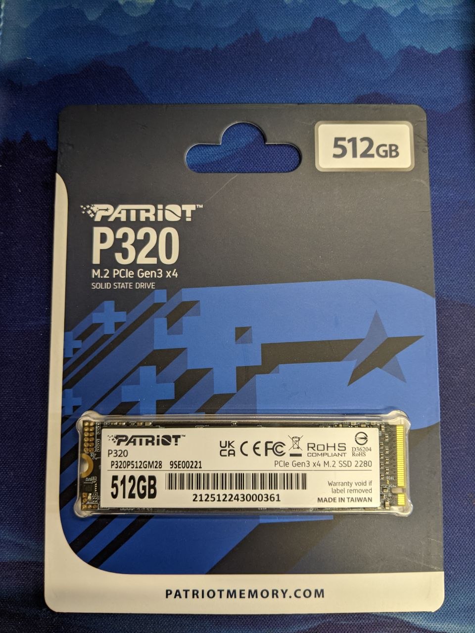 Apple M2 512 ГБ (SSD/чип)