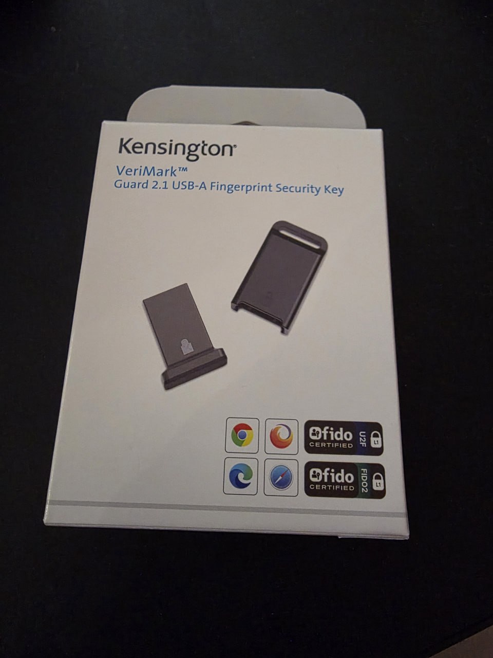 VeriMark Guard 2.1 USB-A Security Key FIDO2 с отпечатком пальца