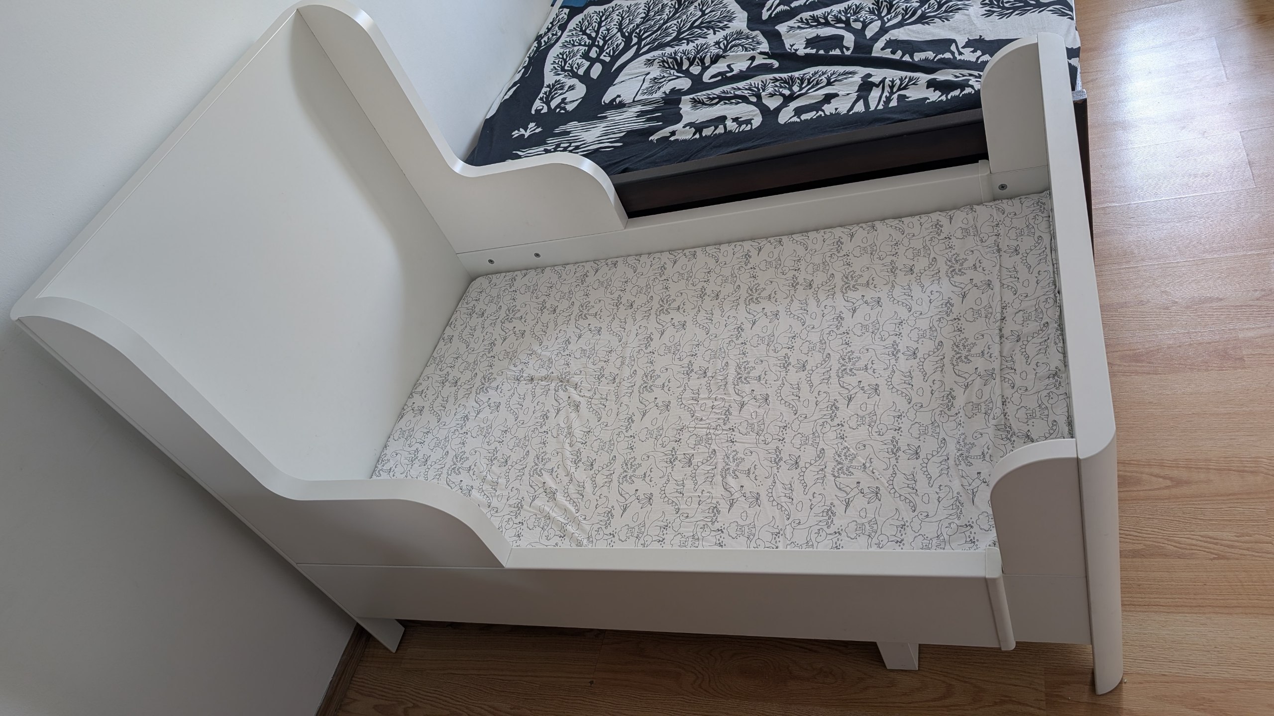Детская кровать IKEA Busunge с матрасом
