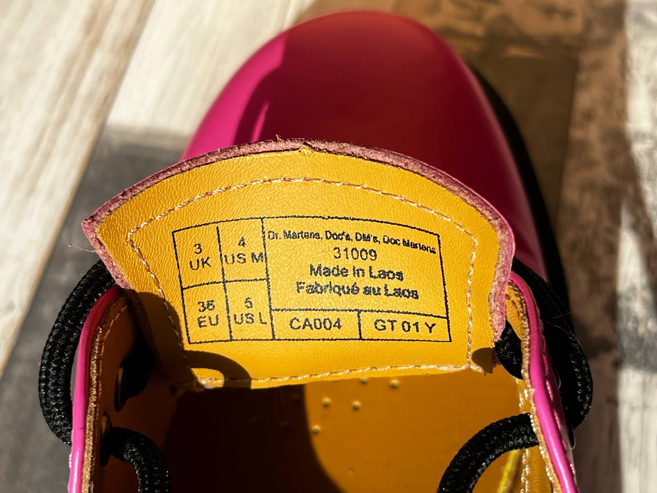 Dr. Martens 1461 Oxford, розовые, EU 36