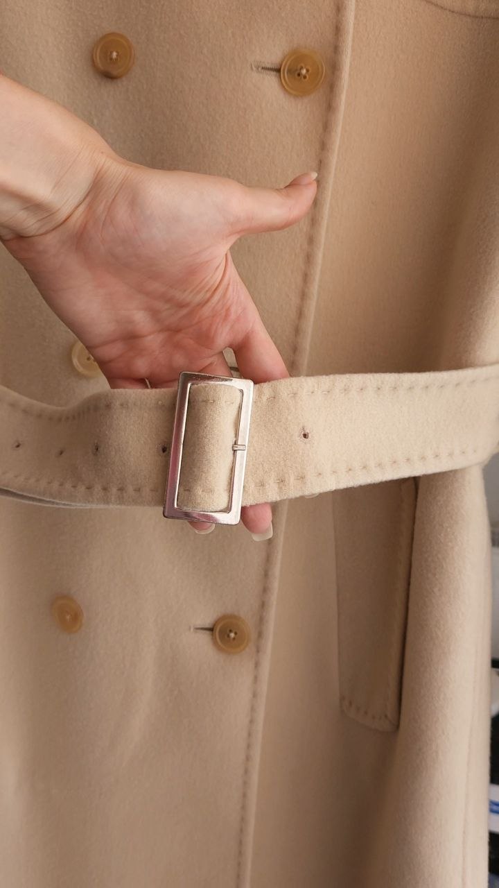 Кашемировое пальто-тренч Jil Sander, размер 38 FR