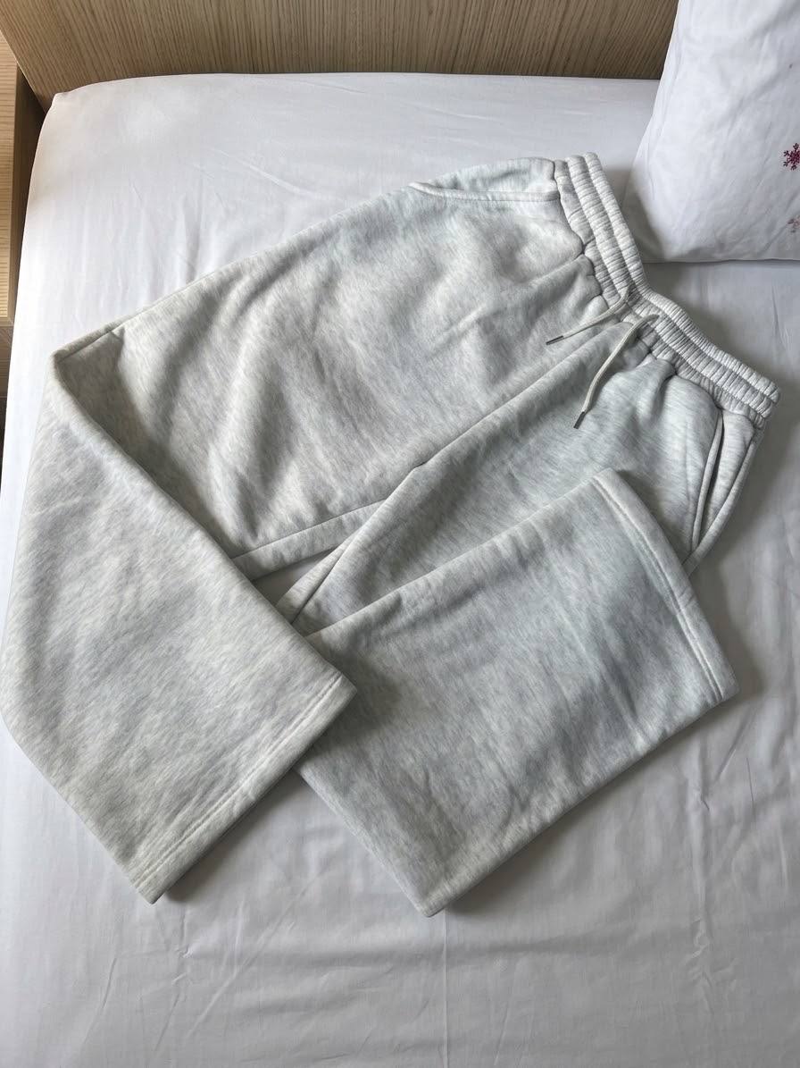 Новые спортивные штаны меланж теплые s/m