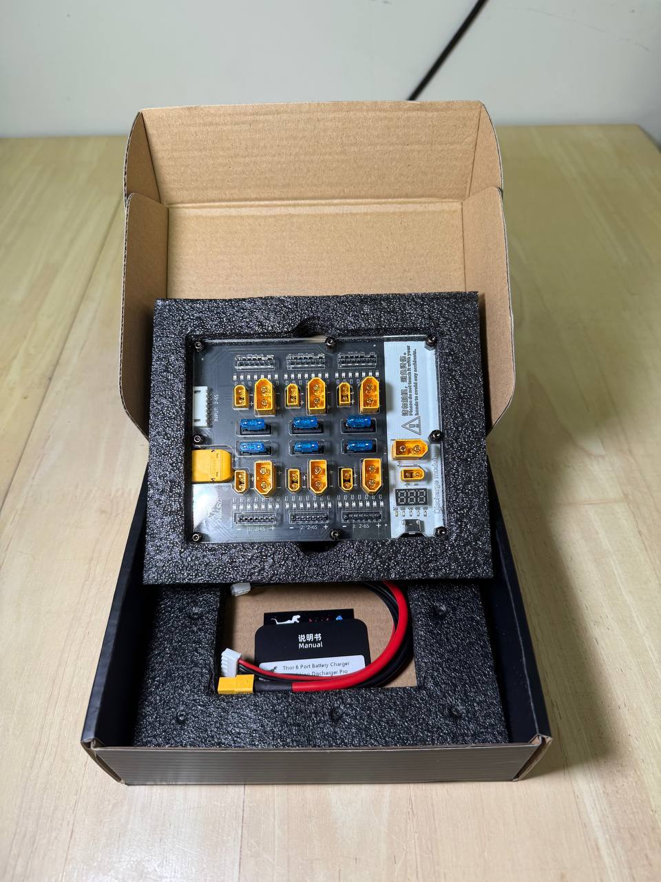HGLRC Thor 6 Port Lipo Battery Balance Charger Board