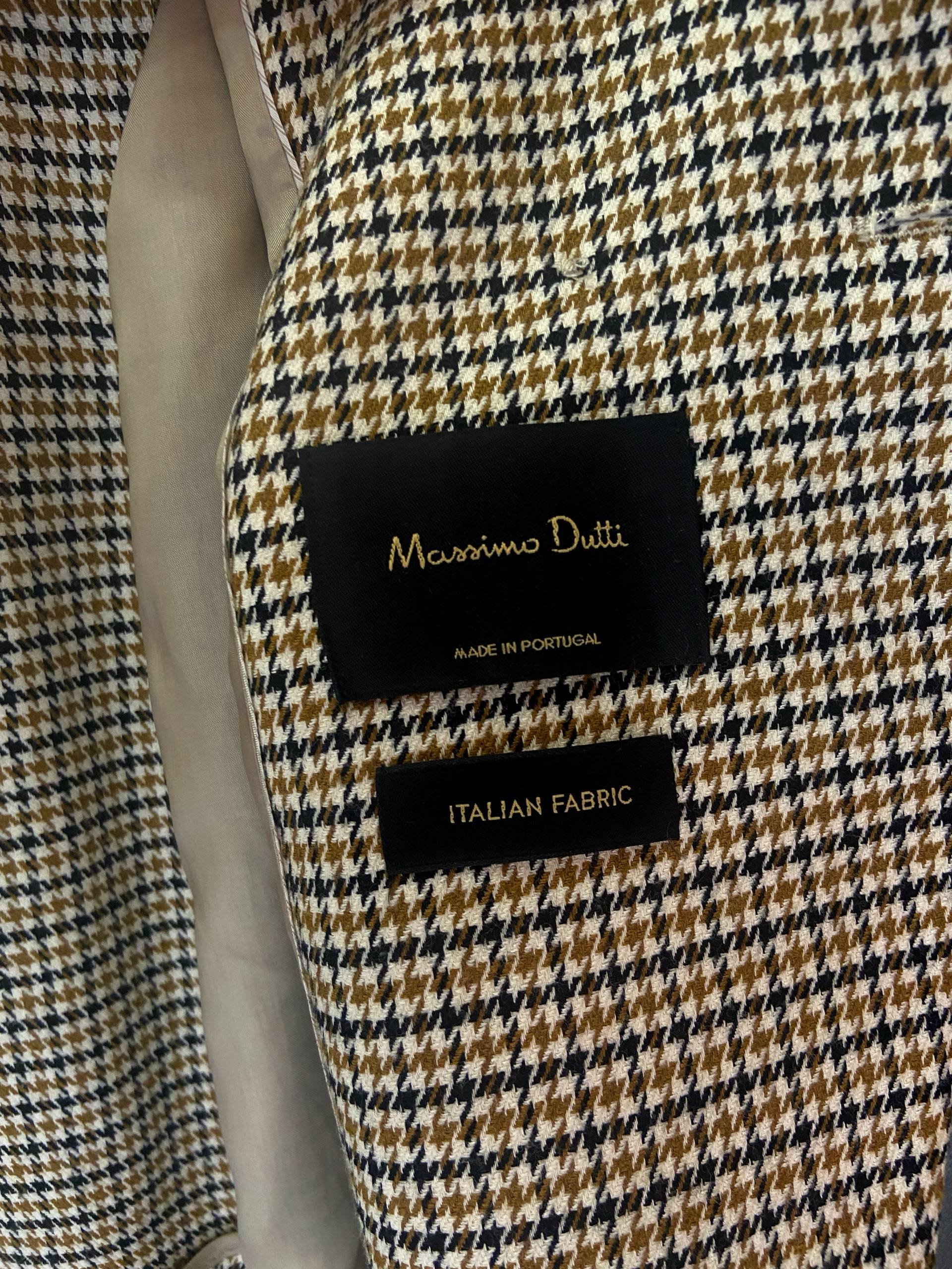 Пиджак Massimo Dutti оверсайз, шерсть и кашемир, EUR 38
