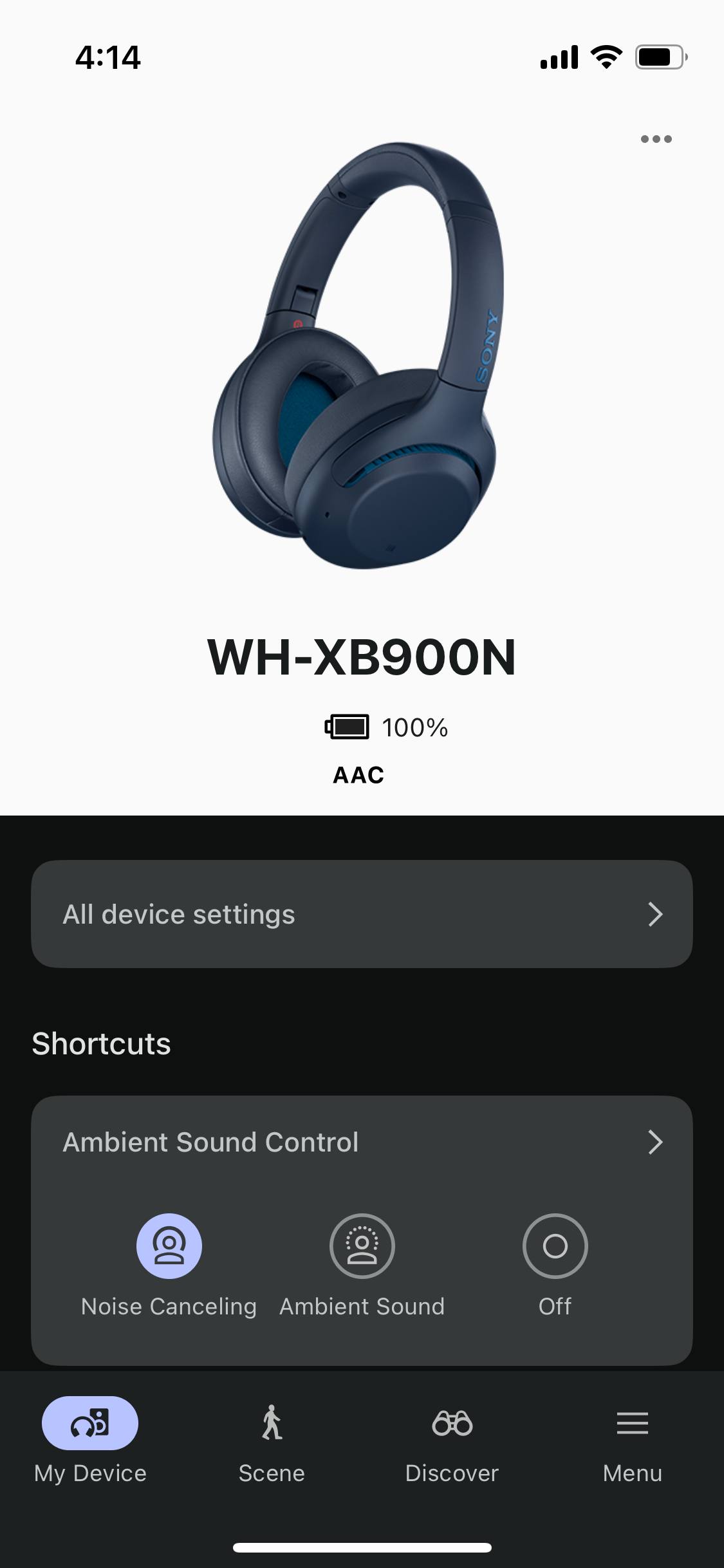 Sony WH-XB900N наушники