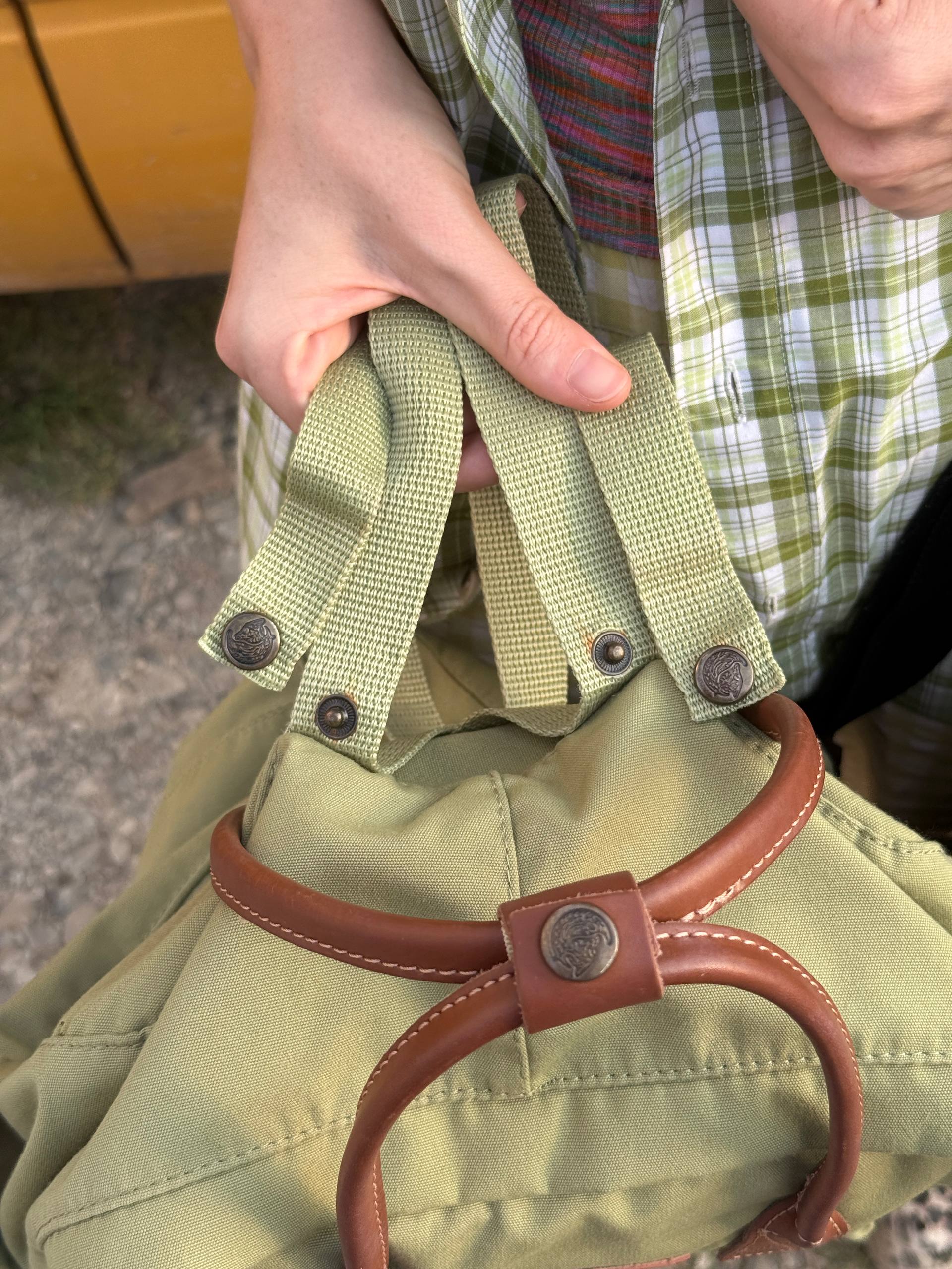 Рюкзак Fjallraven Kanken хаки