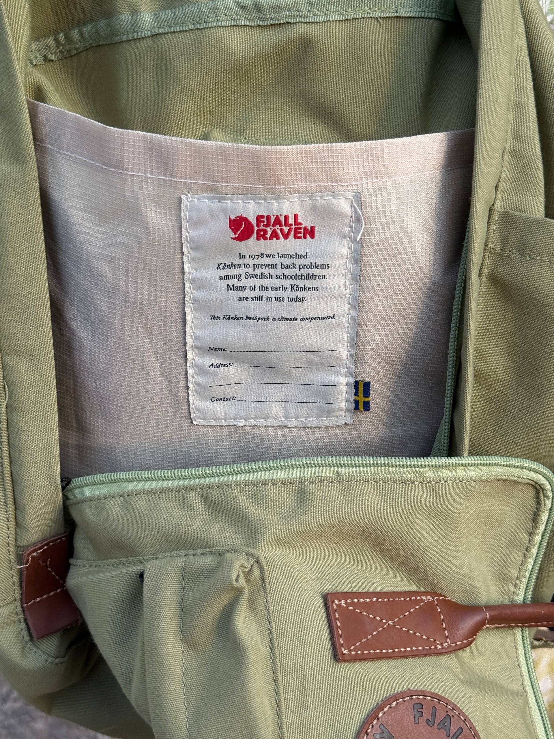 Рюкзак Fjallraven Kanken хаки
