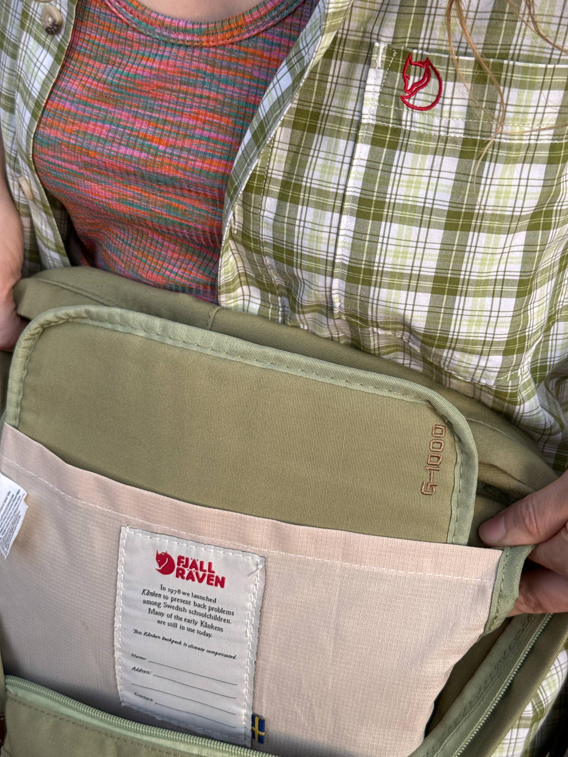 Рюкзак Fjallraven Kanken хаки