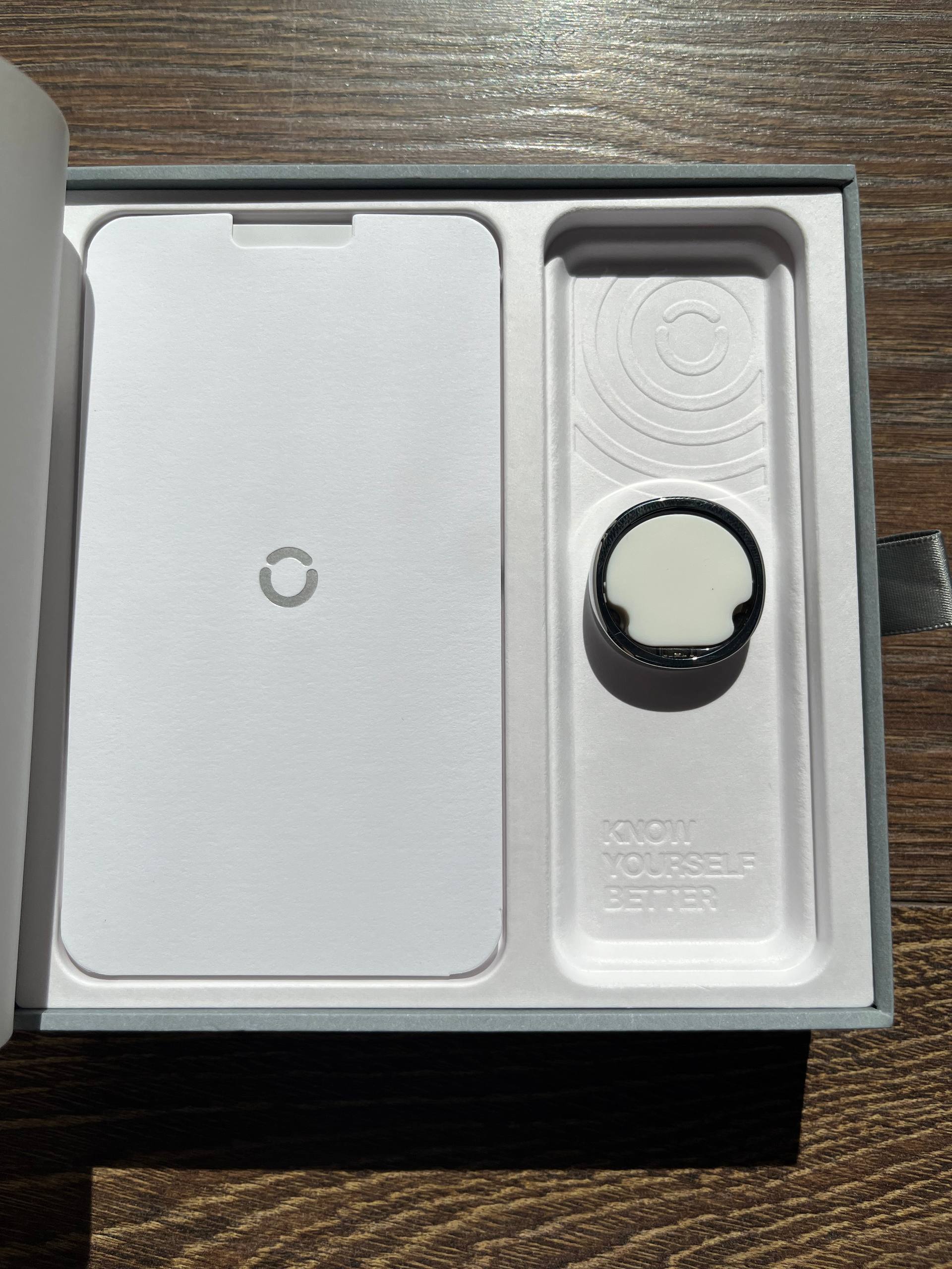 Умное кольцо RingConn Gen 3, серебро, размер 15