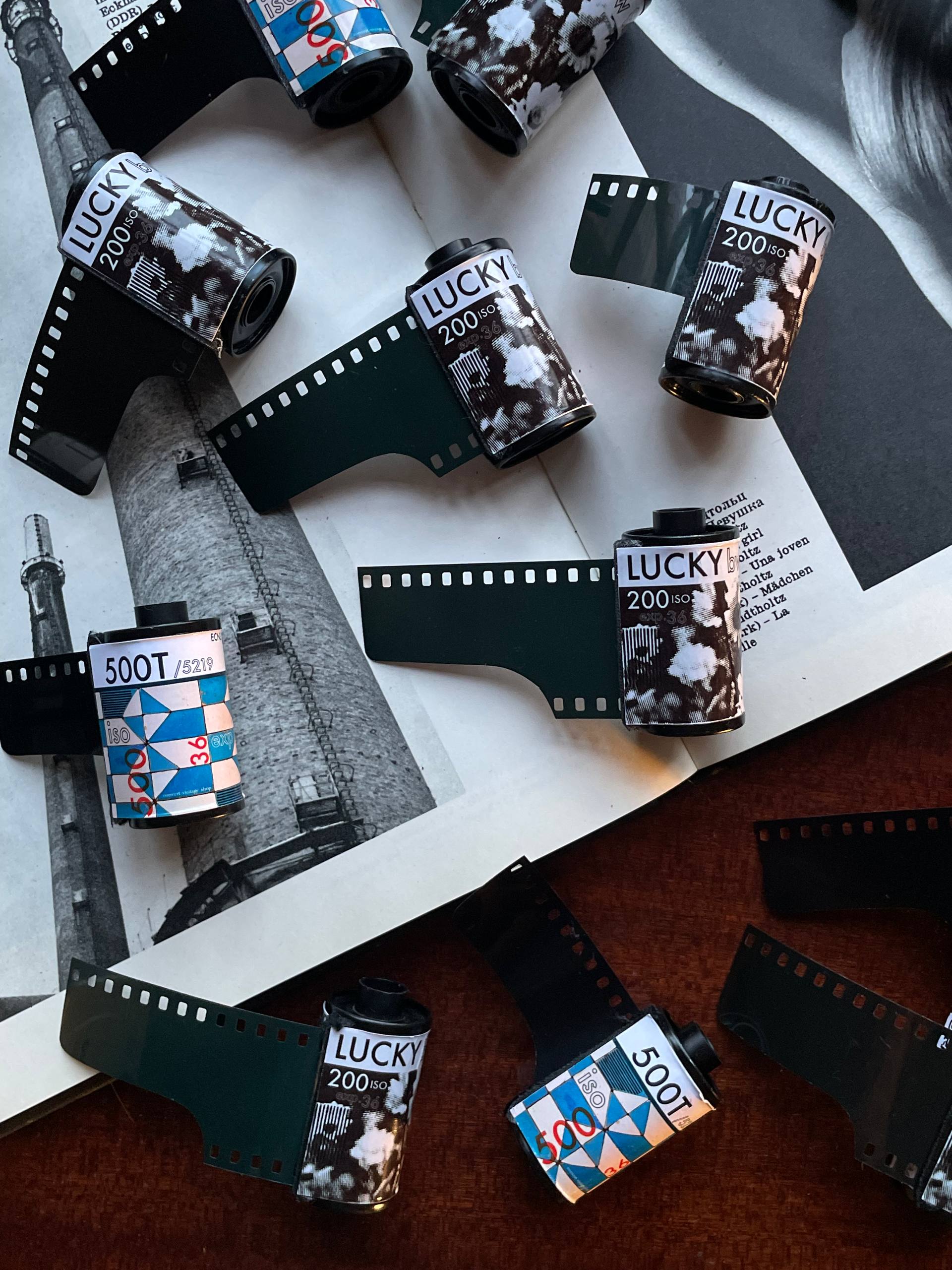 Фотоплёнка 35мм Lucky Film 200, 36 кадров