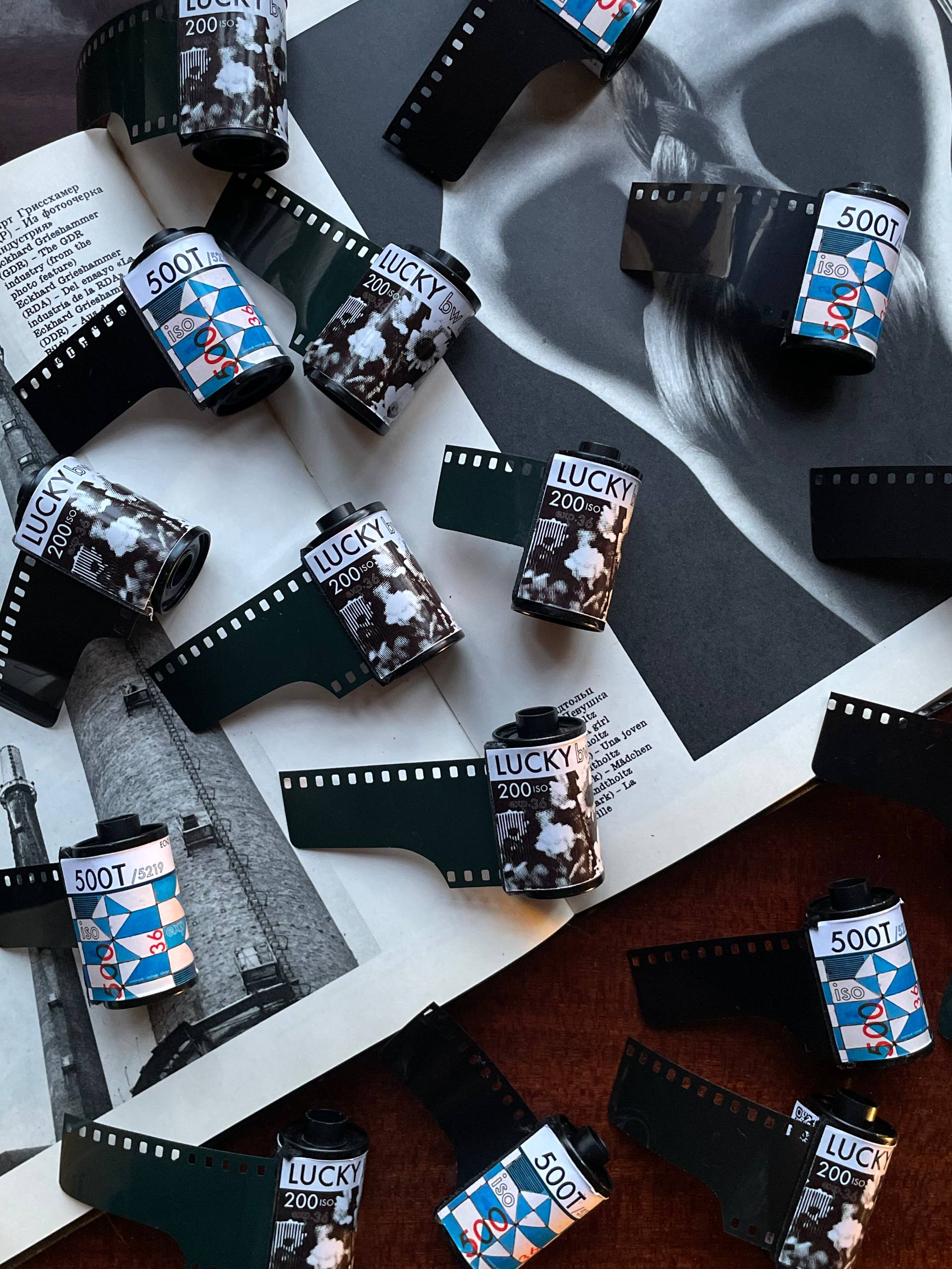 Фотоплёнка 35мм Lucky Film 200, 36 кадров