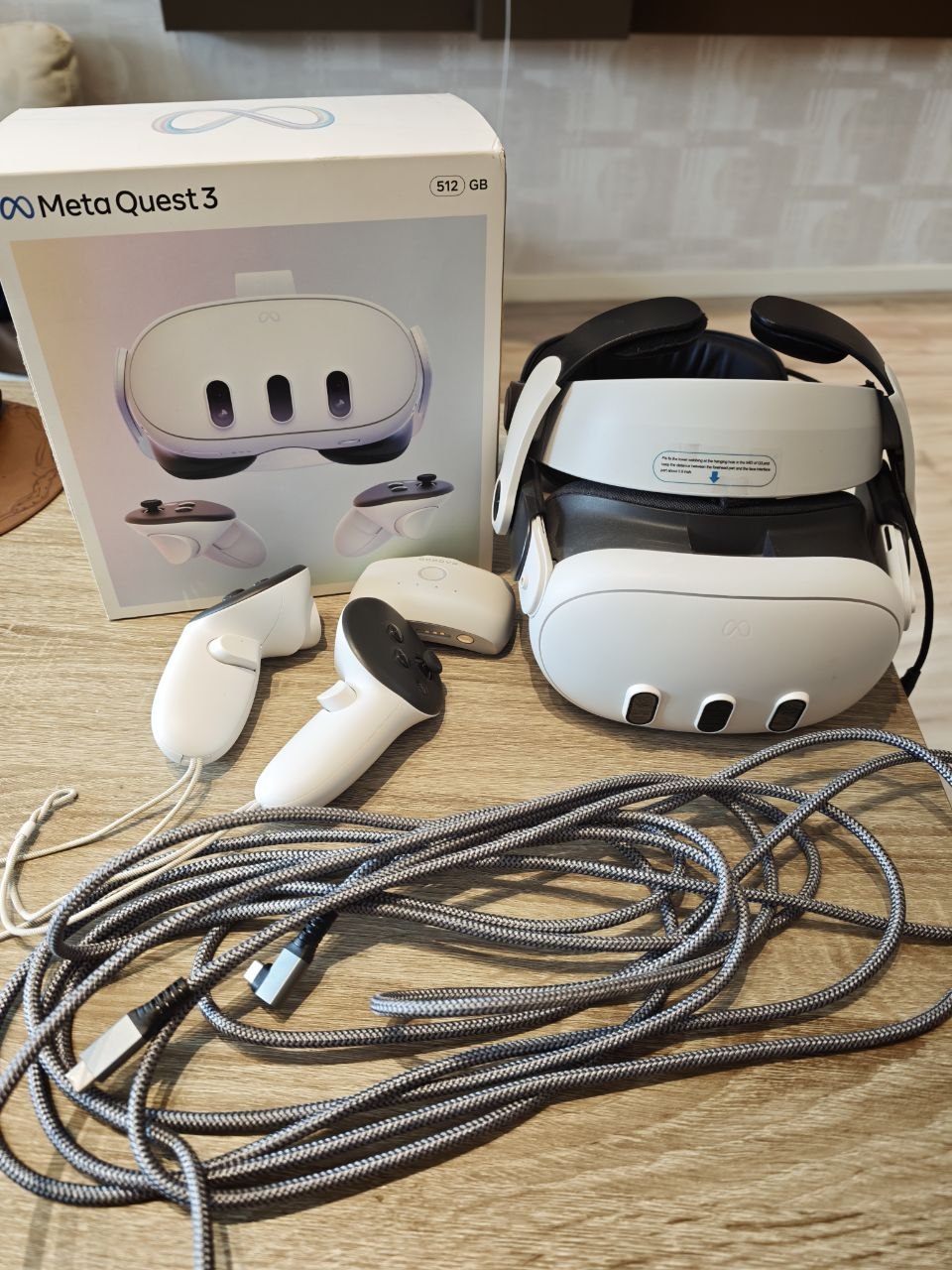 Meta Quest 3 512 GB + BoboVR M3 Pro комплект
