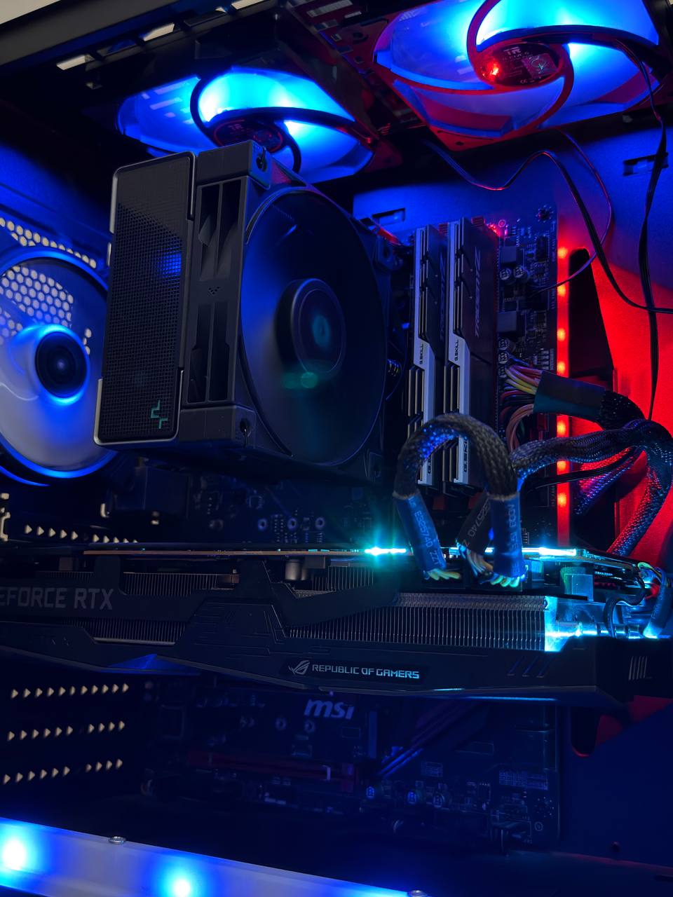 Игровой компьютер AMD Ryzen 3800X + RTX 2080 Ti 11GB