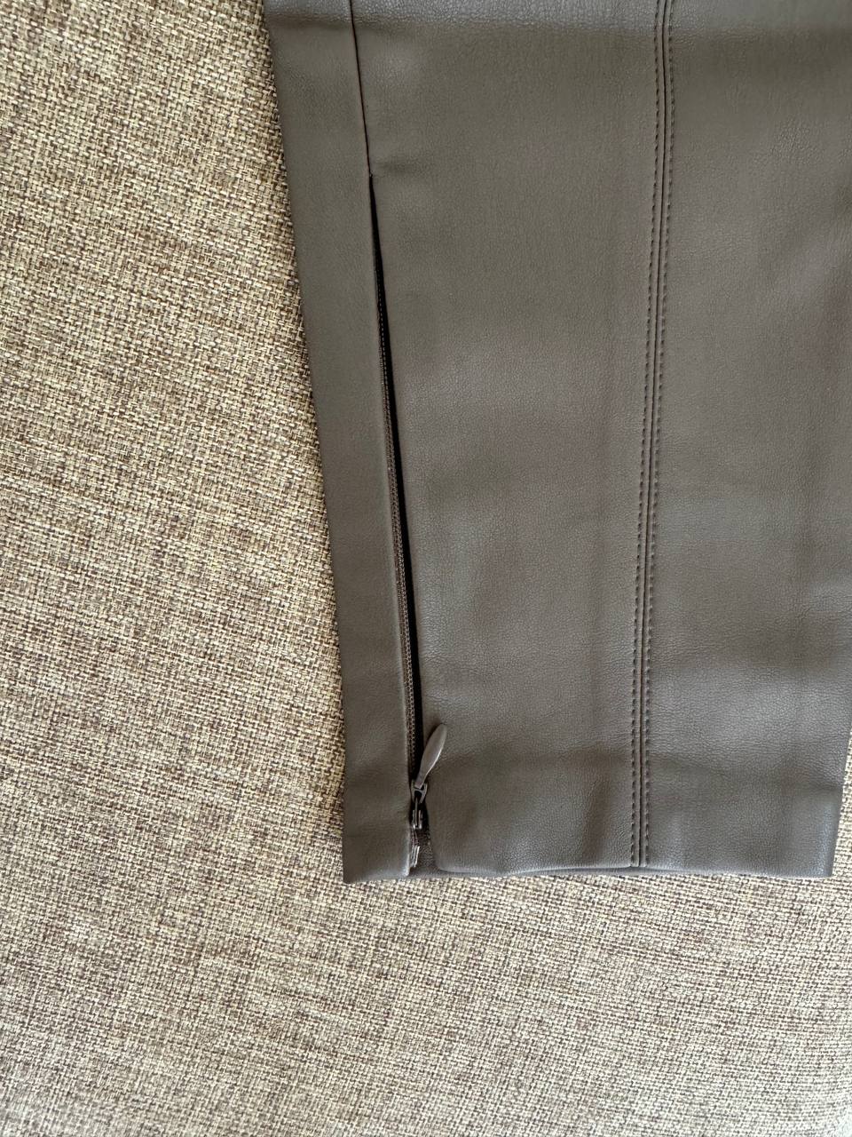 Брюки-лосины Zara под кожу, размер M