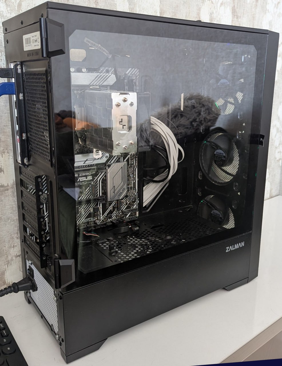 Компьютер Intel Core i7-11700 + ASUS Prime Z590-P, 16GB DDR4, 1TB NVMe