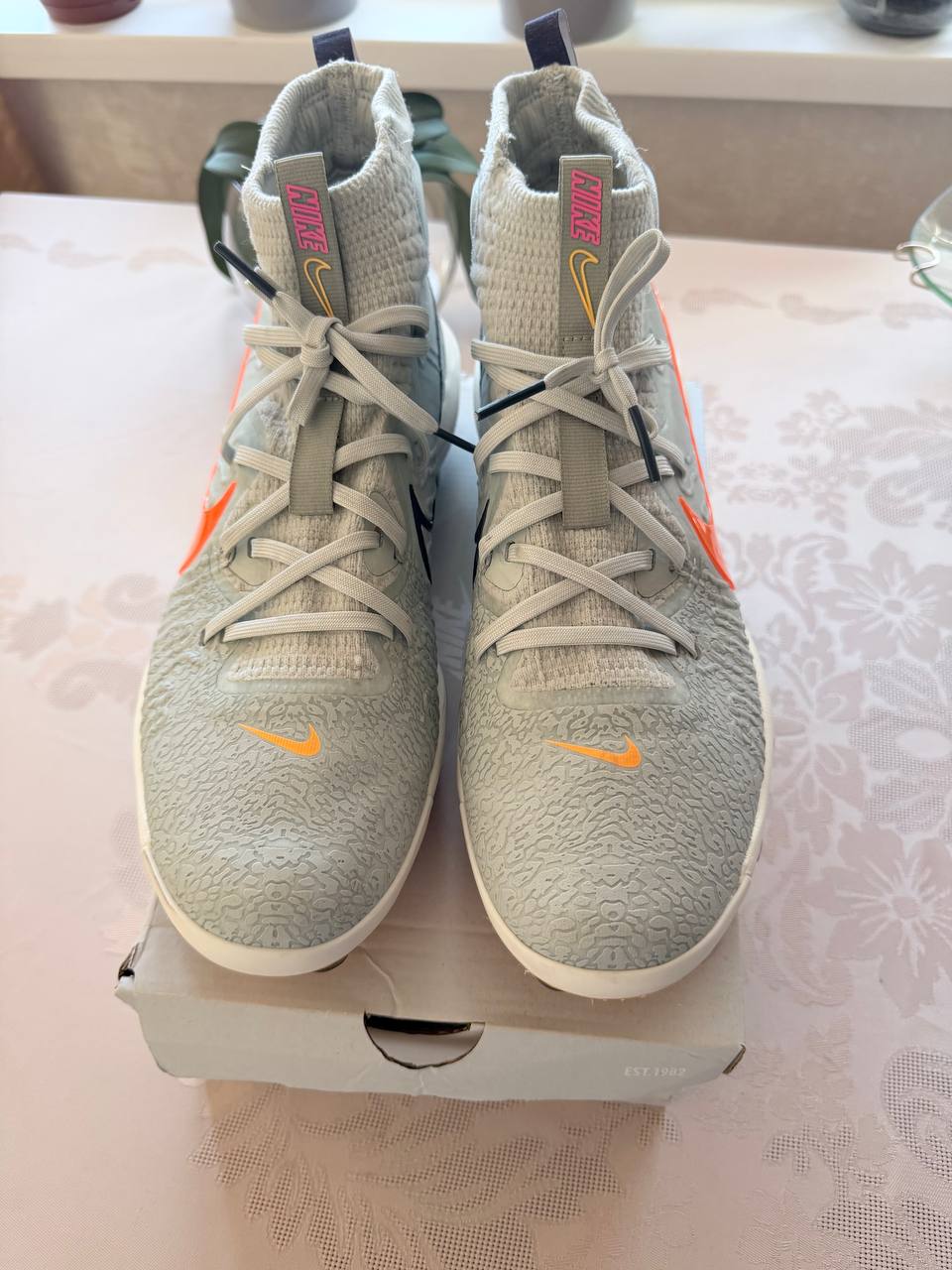 Футбольные бутсы Nike высокие, размер 45