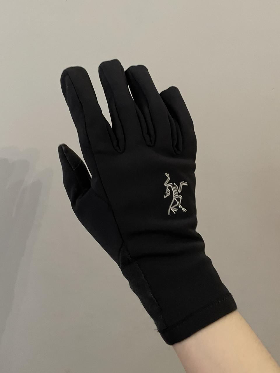Черные перчатки Arc'teryx женские S / мужские XS