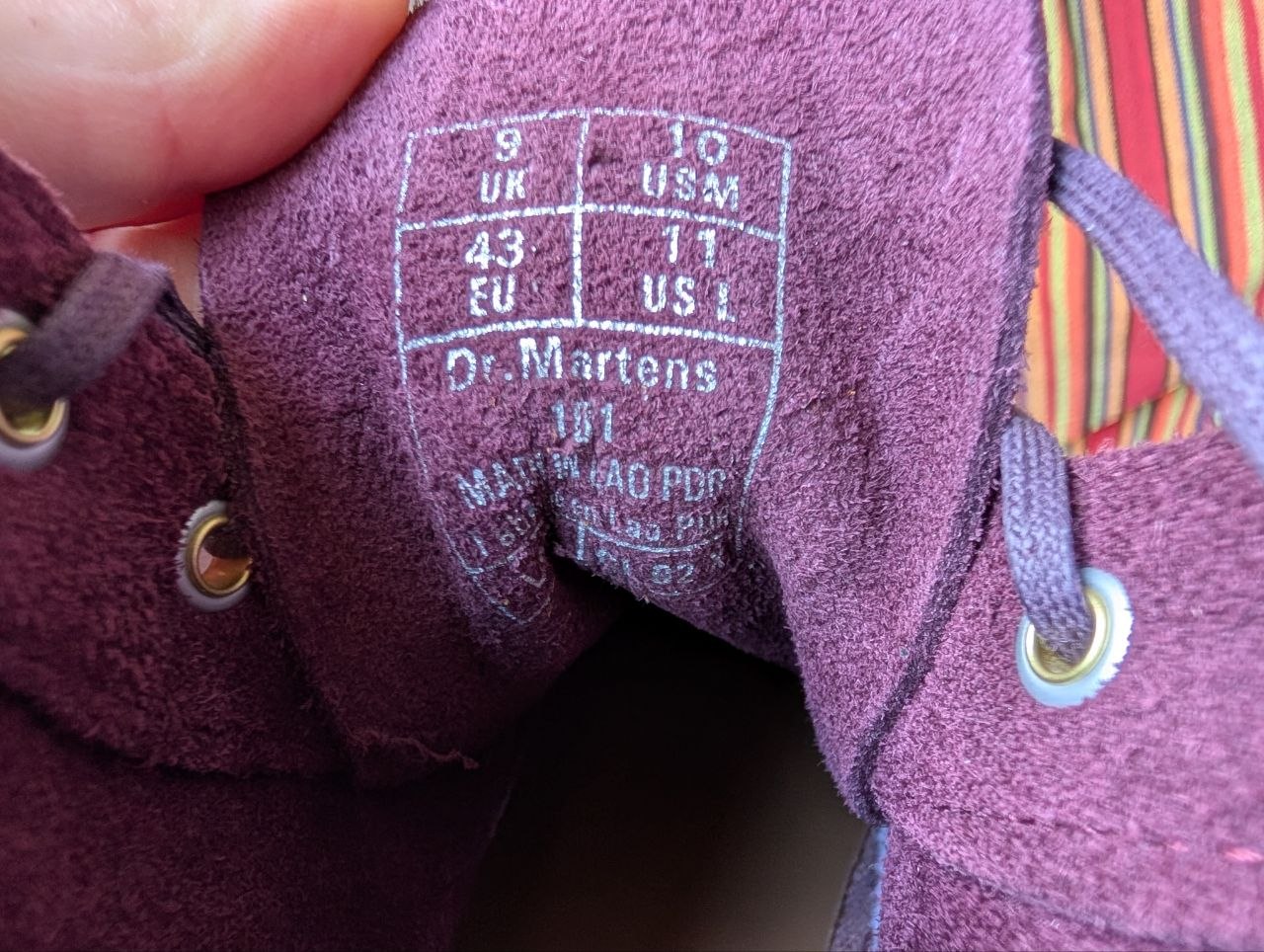 Ботинки Dr. Martens 101