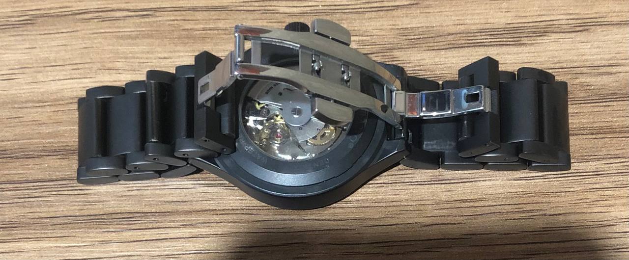 Часы RADO Swiss Made автоматические, чёрный корпус