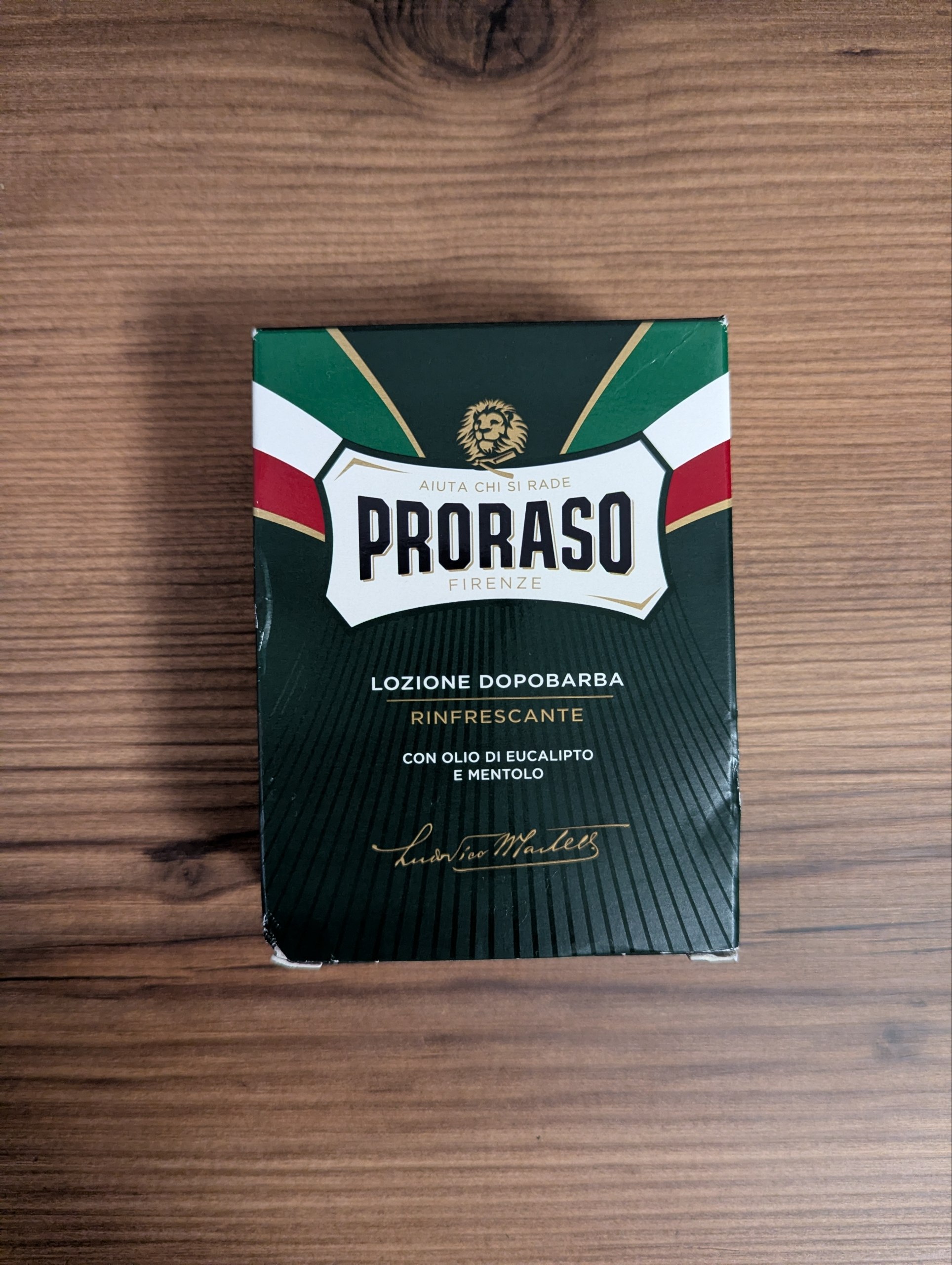 Лосьон после бритья Proraso, неиспользованный
