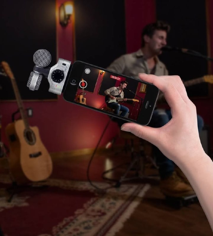 Zoom iQ7 MS стерео микрофон для iPhone и iPad
