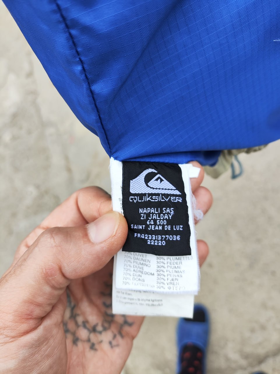 Безрукавка-пуховик Quiksilver, размер L