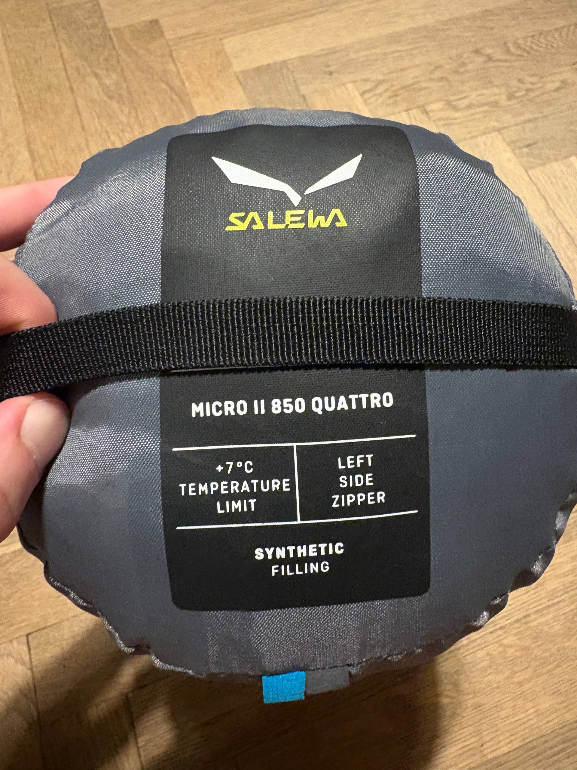 Спальный мешок Salewa Micro II 850 Quattro