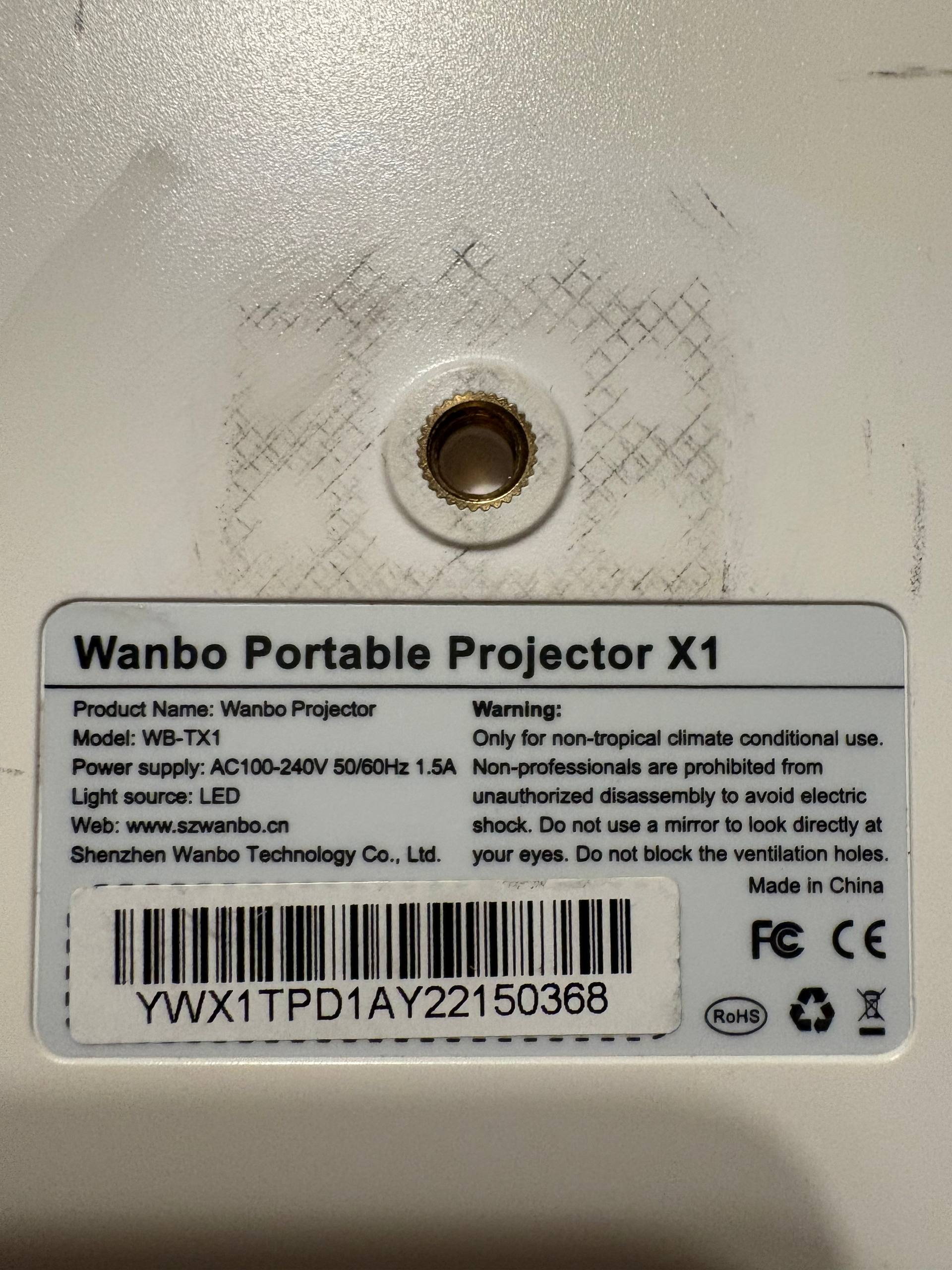 Проектор Wanbo X1