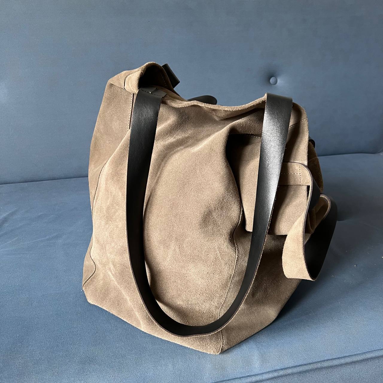 Кожаная сумка-котомка Massimo Dutti