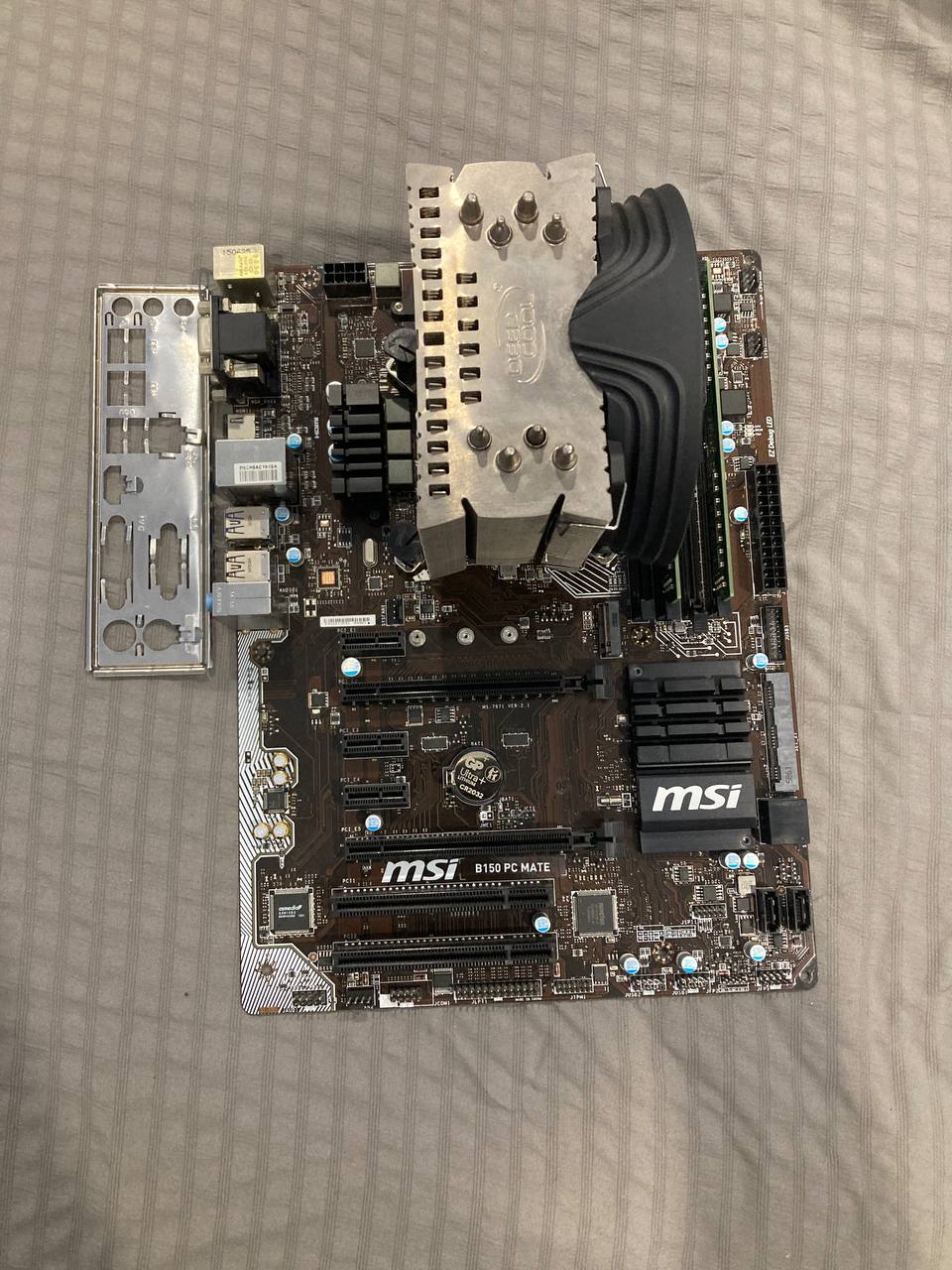 Комплект: Intel Core i5-6600 + MSI B150 PC Mate + Deepcool Gammaxx 400 + DDR4 16